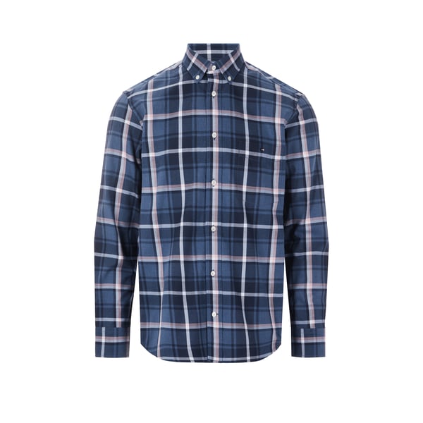 Chemise à carreaux en coton