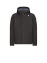 Parka Jacko Twill Marmotta | Noir by K-WAY K-WAY Parka Jacko Twill Marmotta | Noir