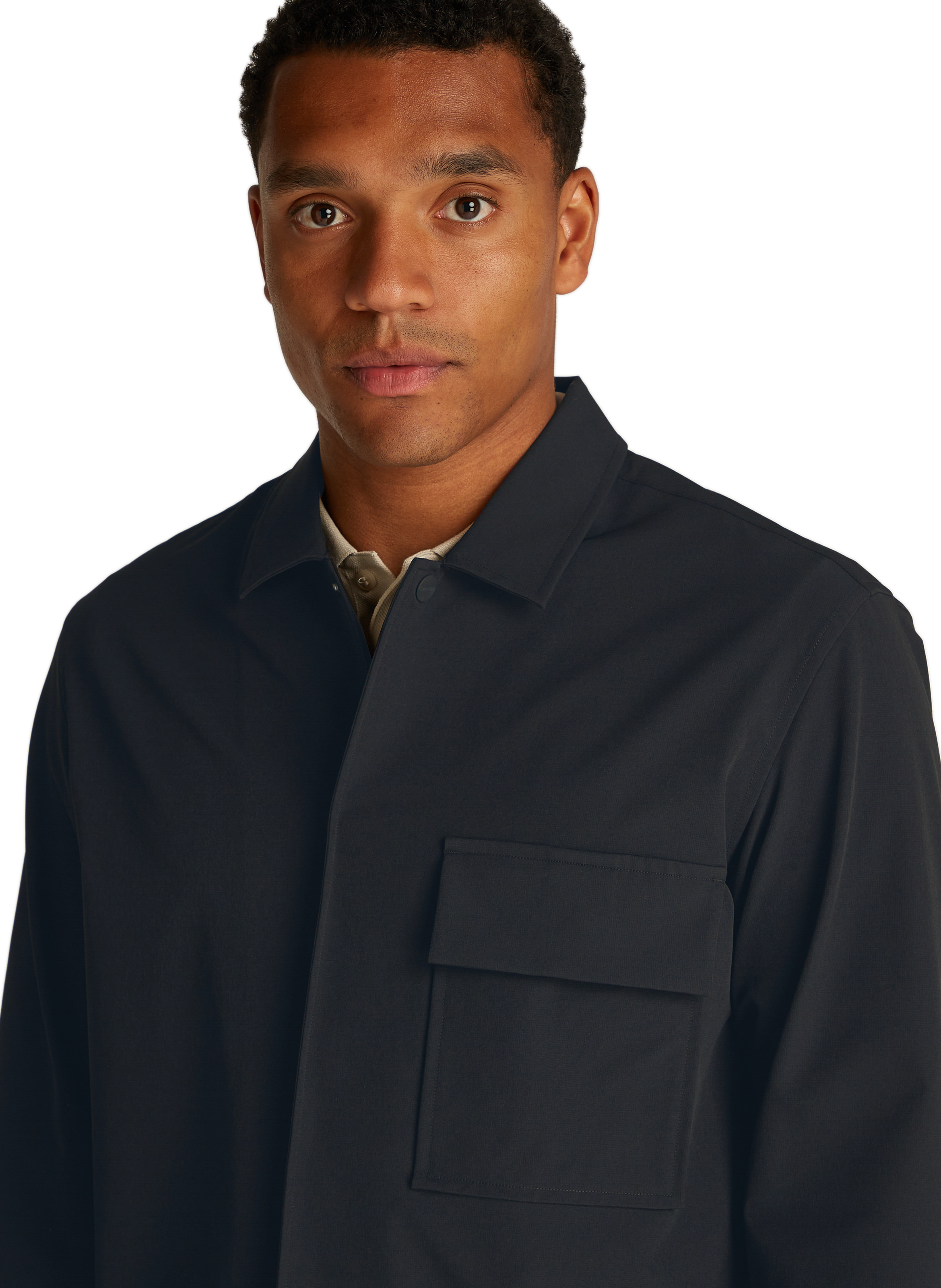 Chemise droite CALVIN KLEIN Noir