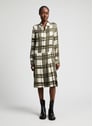 Robe midi à carreaux en soie | Multicolore by BURBERRY BURBERRY Robe midi à carreaux en soie | Multicolore