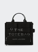 The Cargo Canvas Medium Tote Bag THE MEDIUM TOTE Black