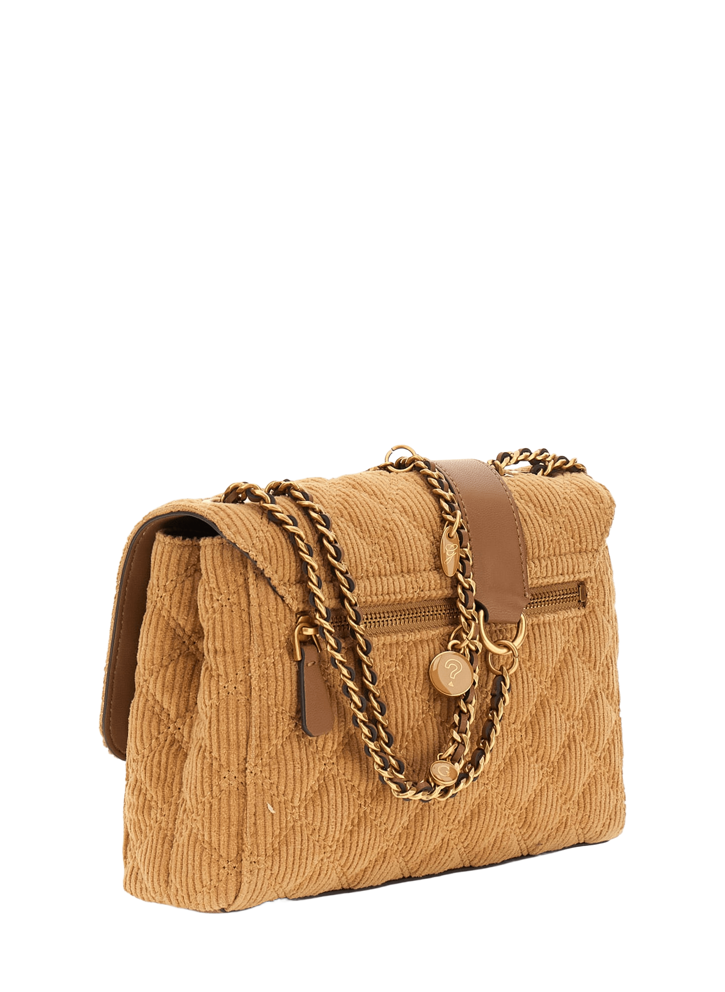 Sac matelassée en coton mélangée GUESS Marron