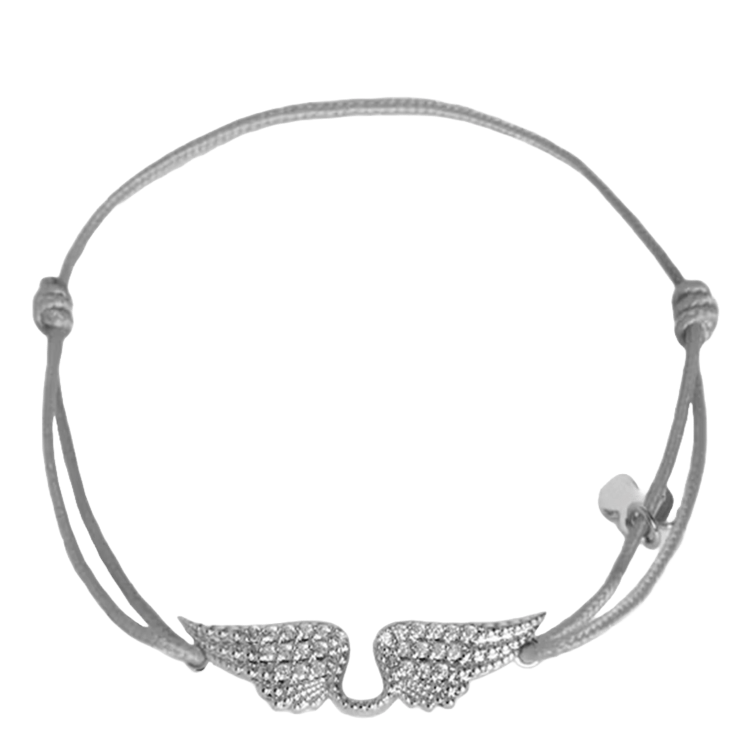 Bracelet à strass link ZADIG&VOLTAIRE Gris