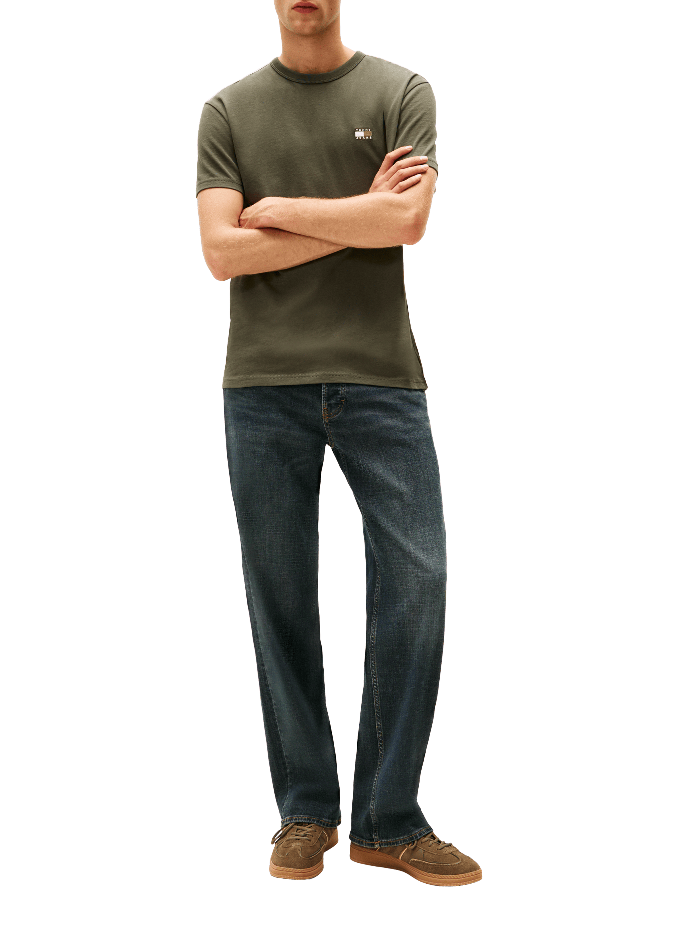 Classic Cotton T-Shirt TOMMY HILFIGER Green