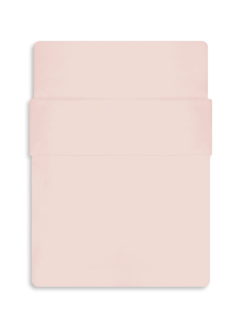Housse de couette en satin de coton RoseAU PRINTEMPS PARIS Housse de couette en satin de coton RoseAU PRINTEMPS PARIS