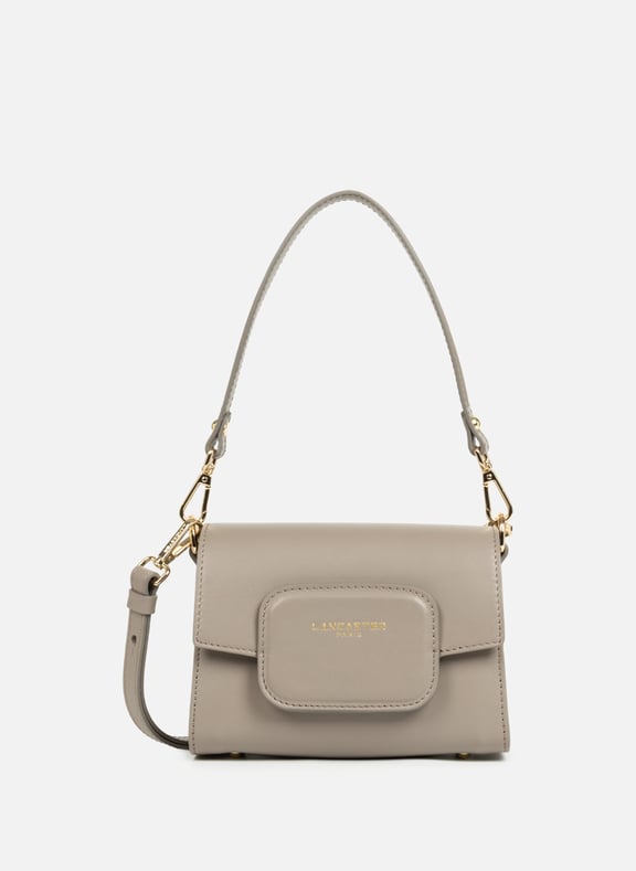 Mini sac trotteur - paris pad Gris by LANCASTER LANCASTER Mini sac trotteur - paris pad Gris