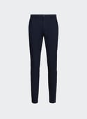 Pantalon slim en coton mélangé  Midnight blue