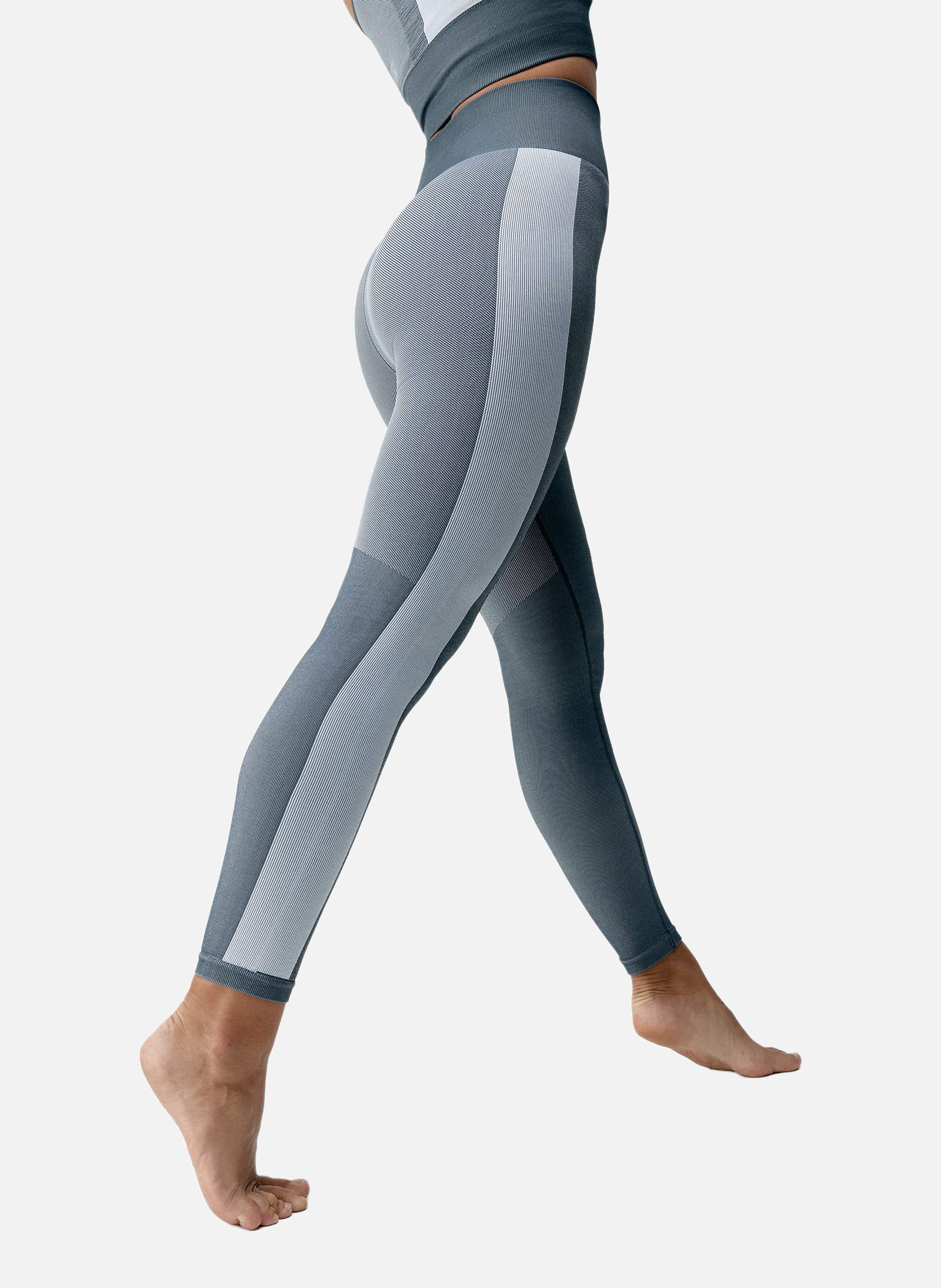 Legging de sport long seamless athena BORN LIVING YOGA Bleu
