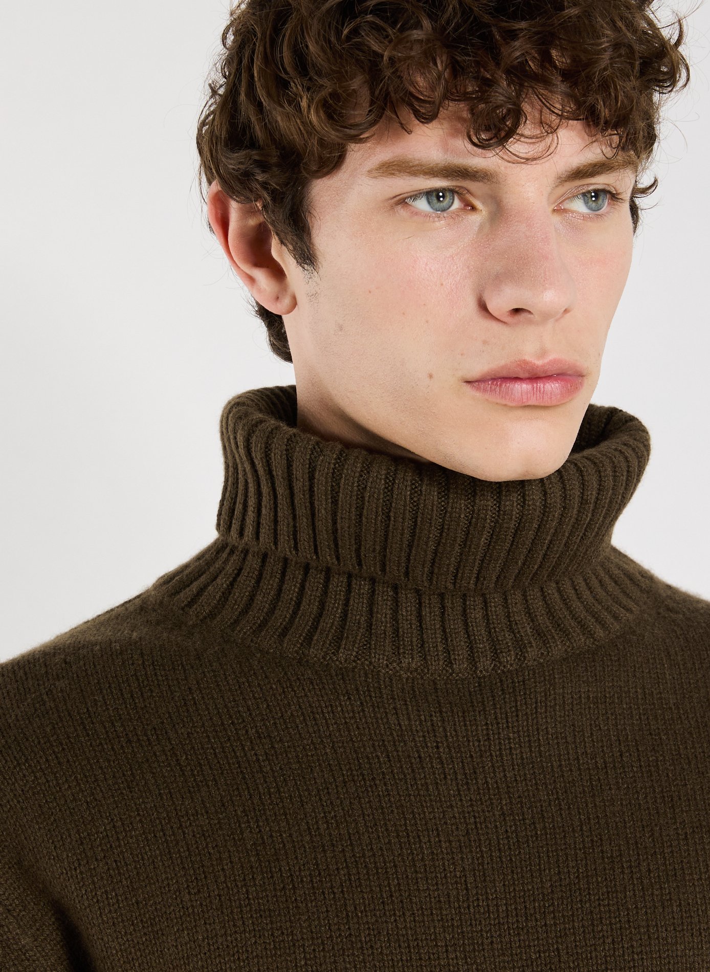 Pull col roulé CLOSED Vert