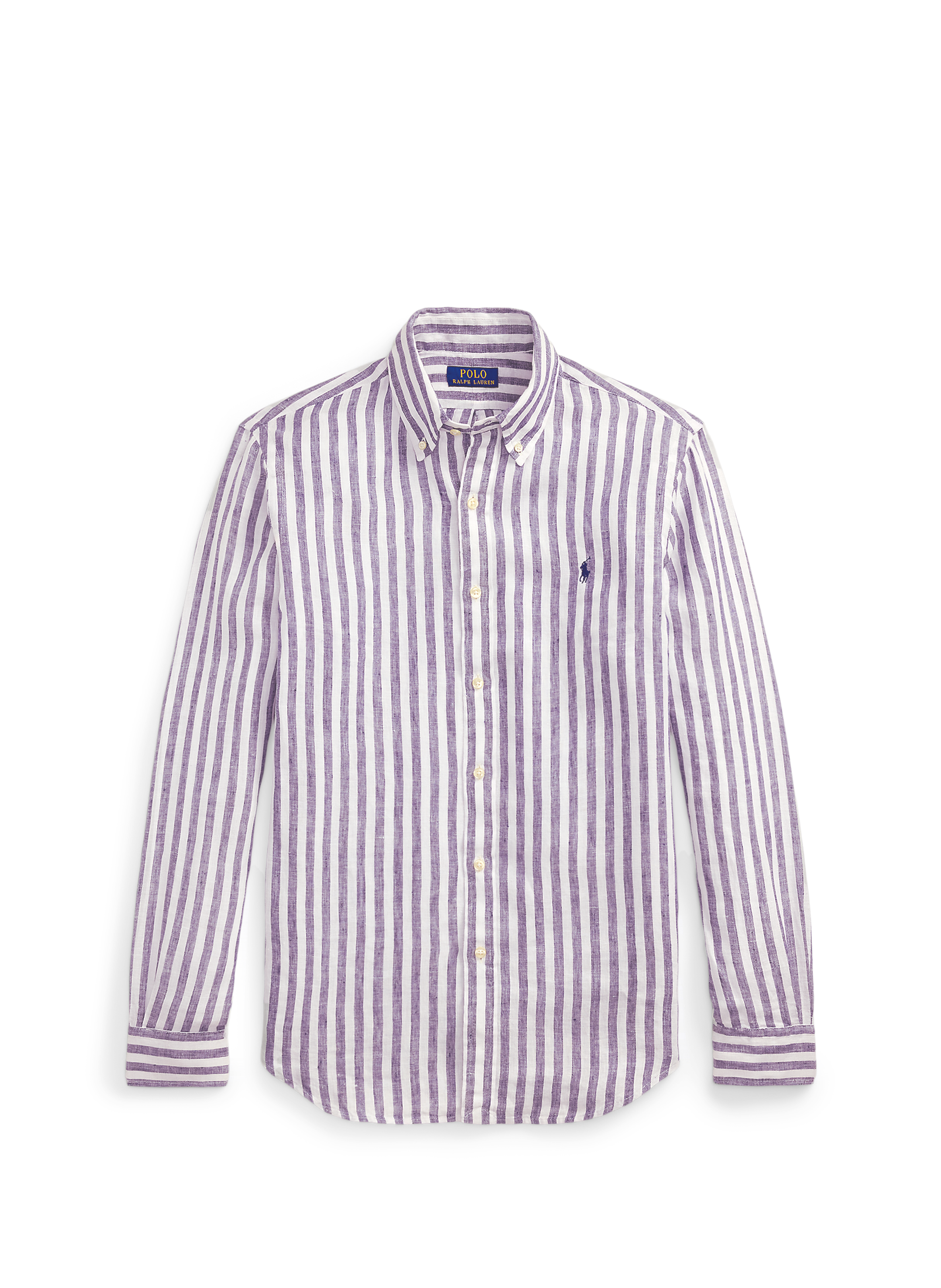 Striped linen shirt POLO RALPH LAUREN Multicolour