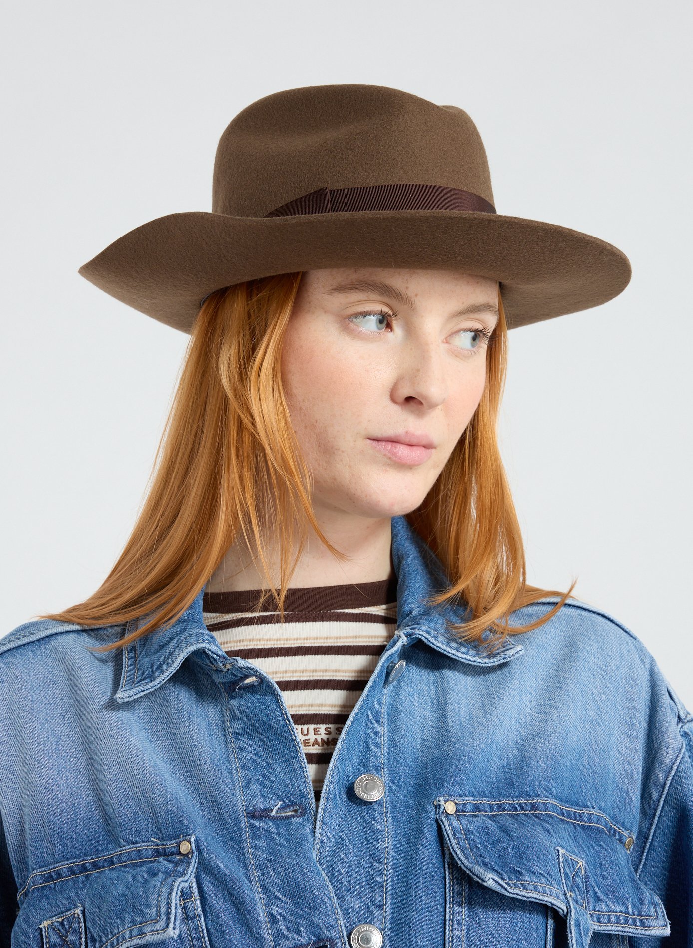 Penn wool hat DORIA 1905 Brown