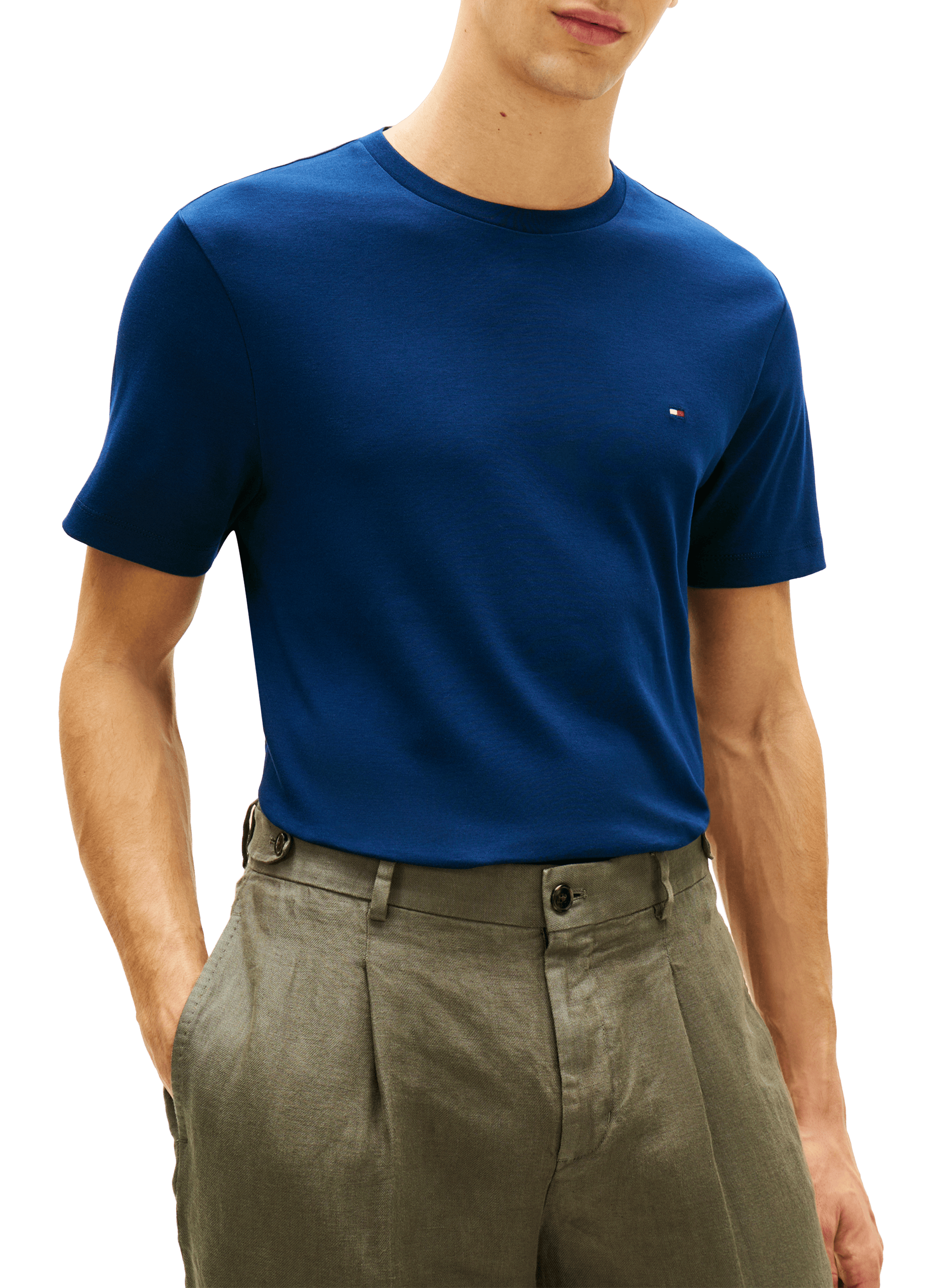 Classic Cotton T-Shirt TOMMY HILFIGER Blue