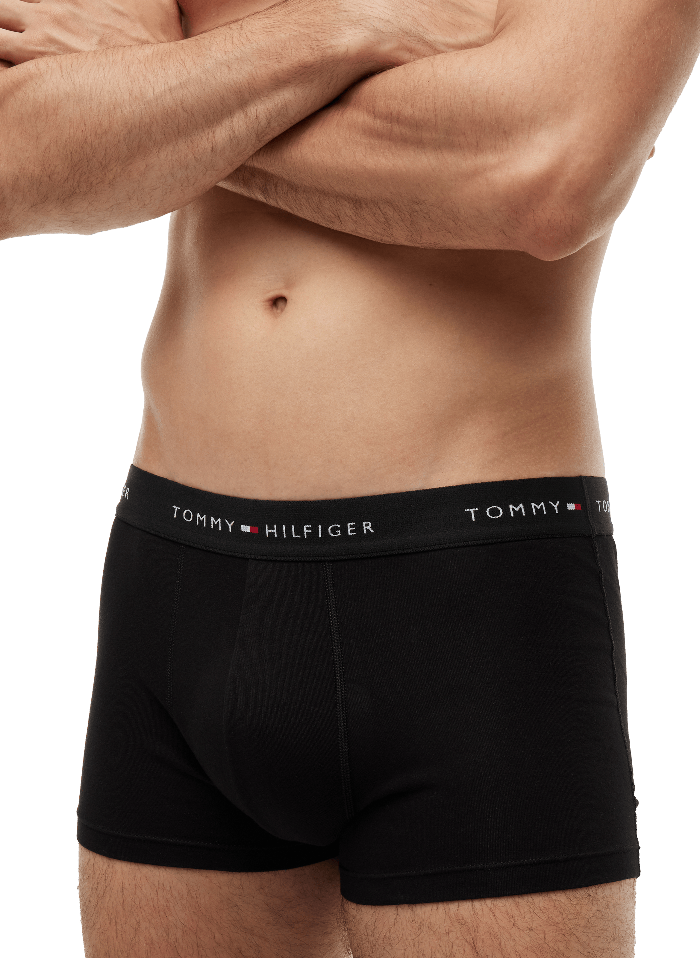 Lot de caleçons en coton mélangé TOMMY HILFIGER Noir