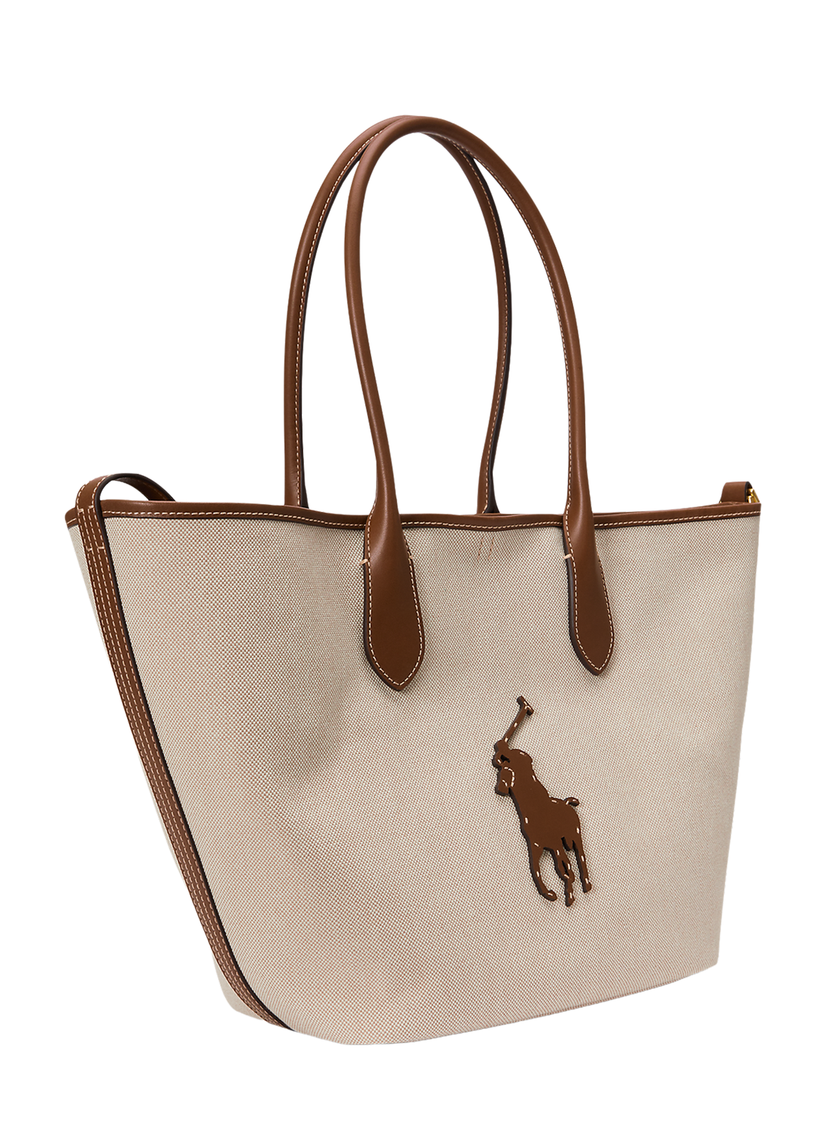 Baumwoll-Logotragetasche POLO RALPH LAUREN Mehrfarbig