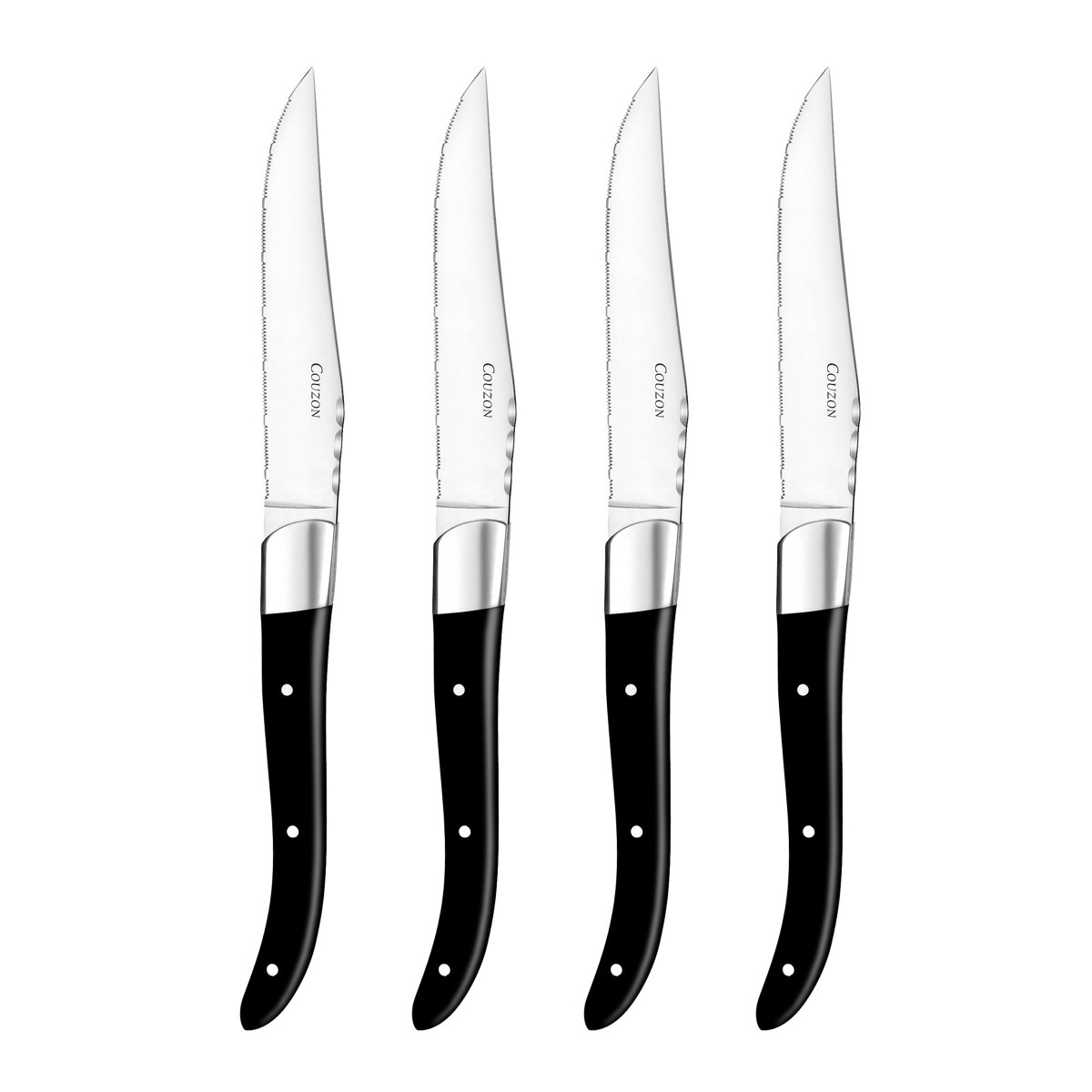 Royal noir - coffret 4 couteaux steak COUZON Noir