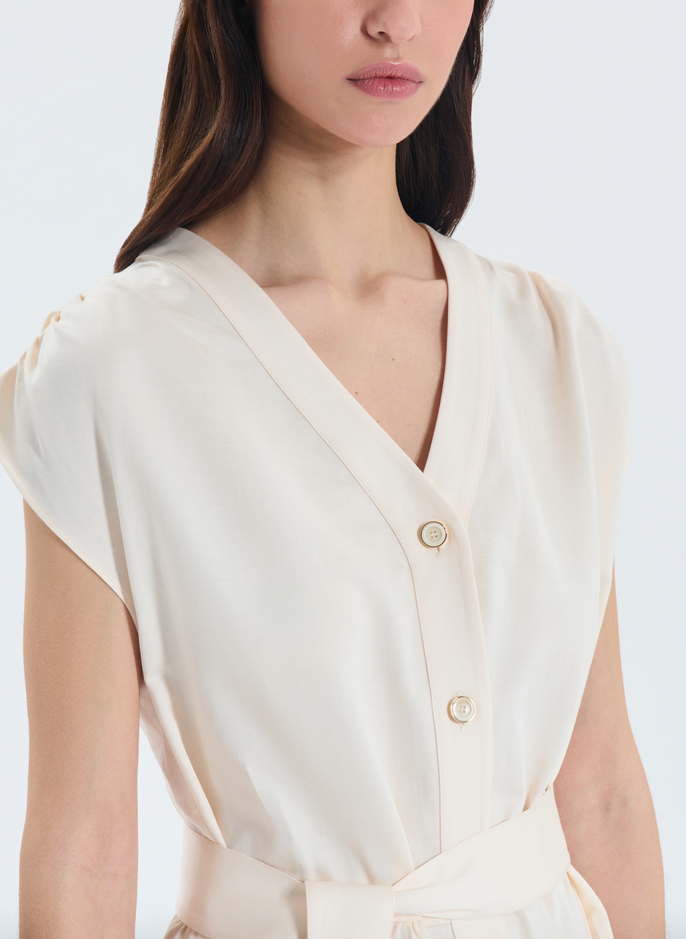 Robe  ray ZAPA Blanc