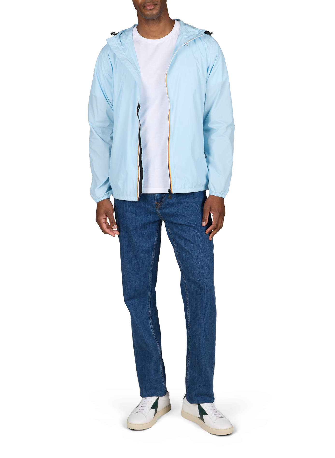 Jacket The real Claude 4.0 K-WAY Blue