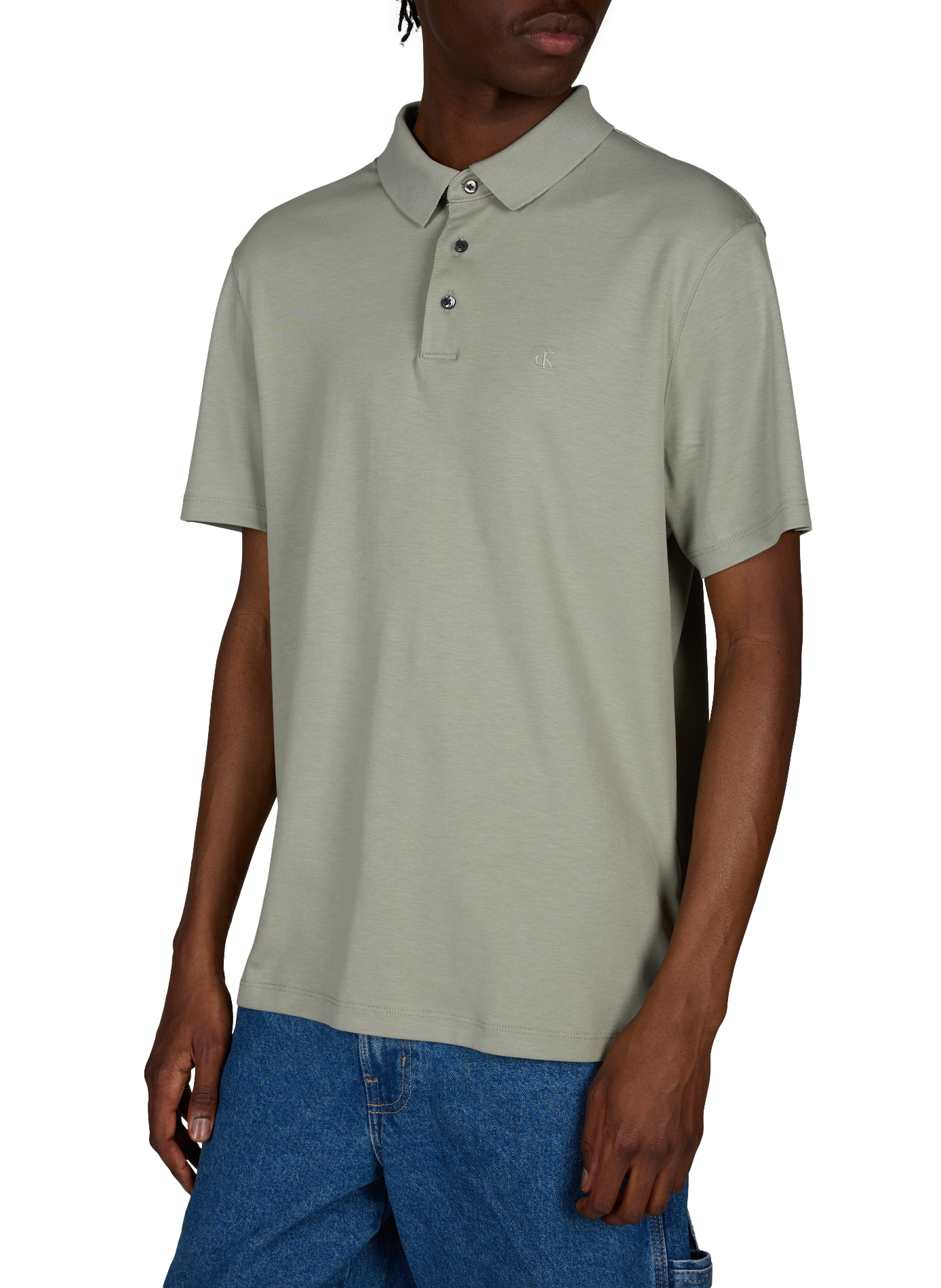  Cotton polo shirt  CALVIN KLEIN Khaki