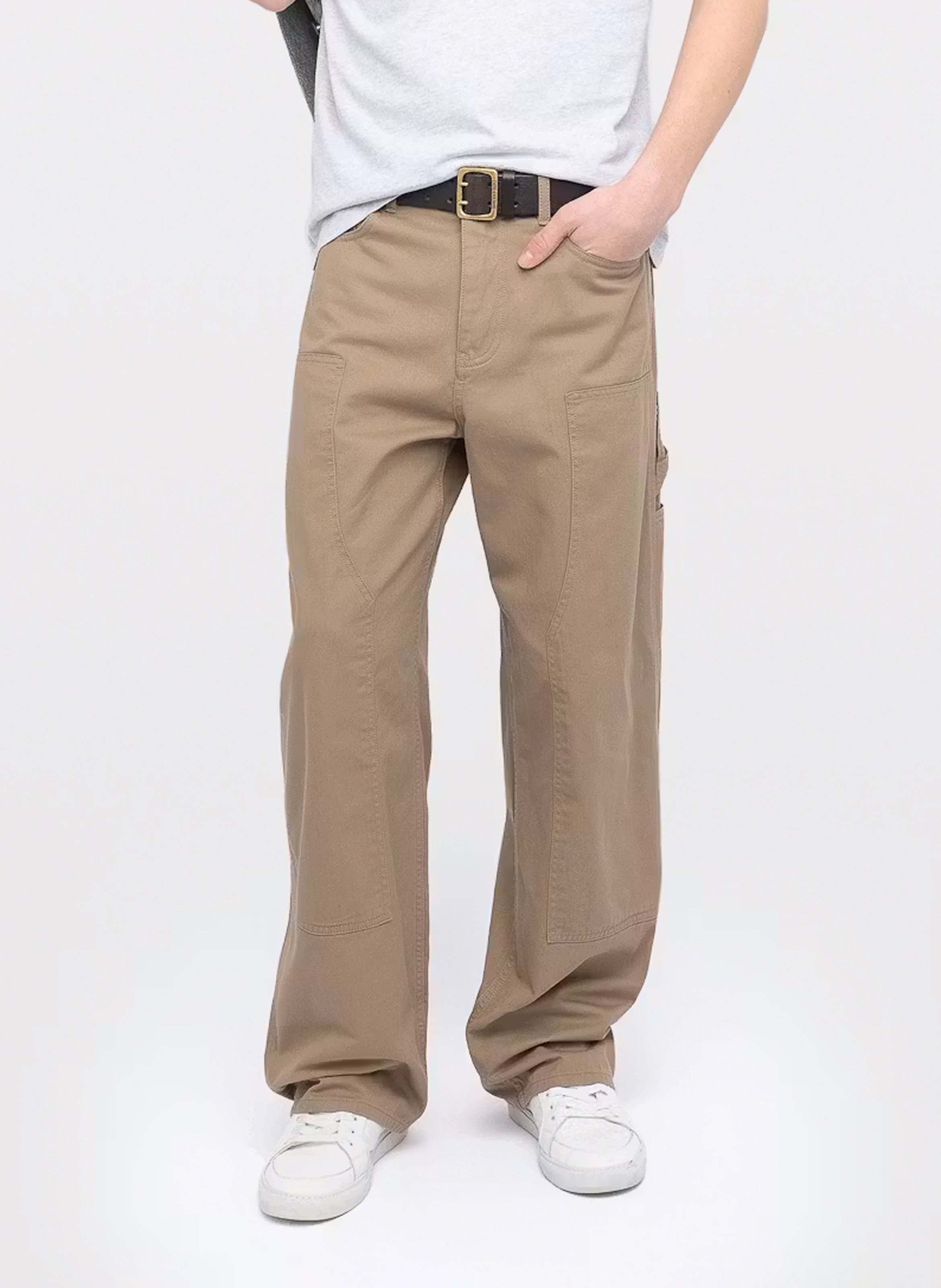 Pantalon large en coton pery ZADIG&VOLTAIRE Beige