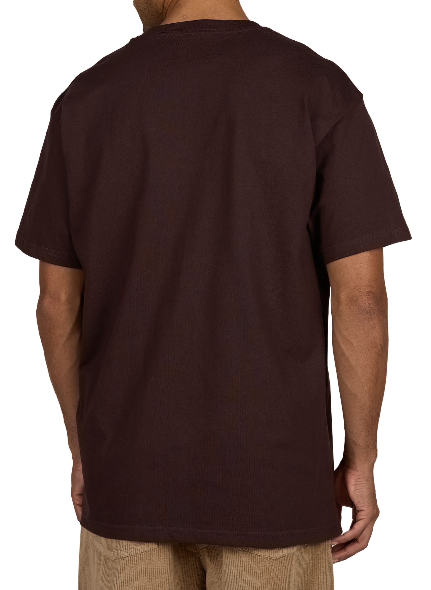 Oversized cotton T-shirt CARHARTT WIP Brown