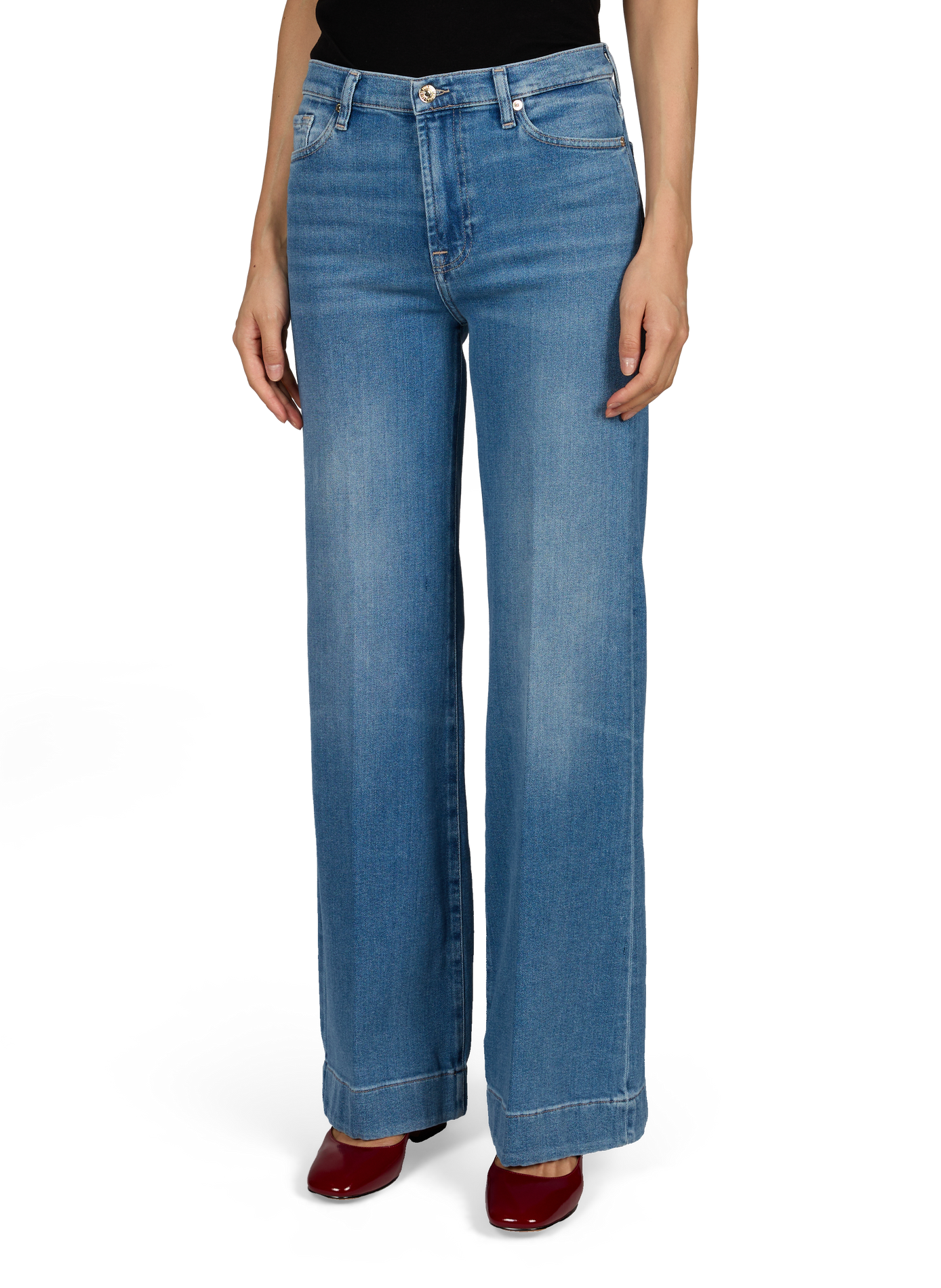Weite Jeans 7 FOR ALL MANKIND Blau