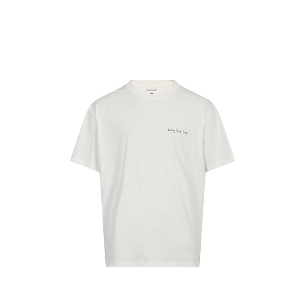 Tee-shirt droit col rond imprimé Tee-shirt droit col rond imprimé