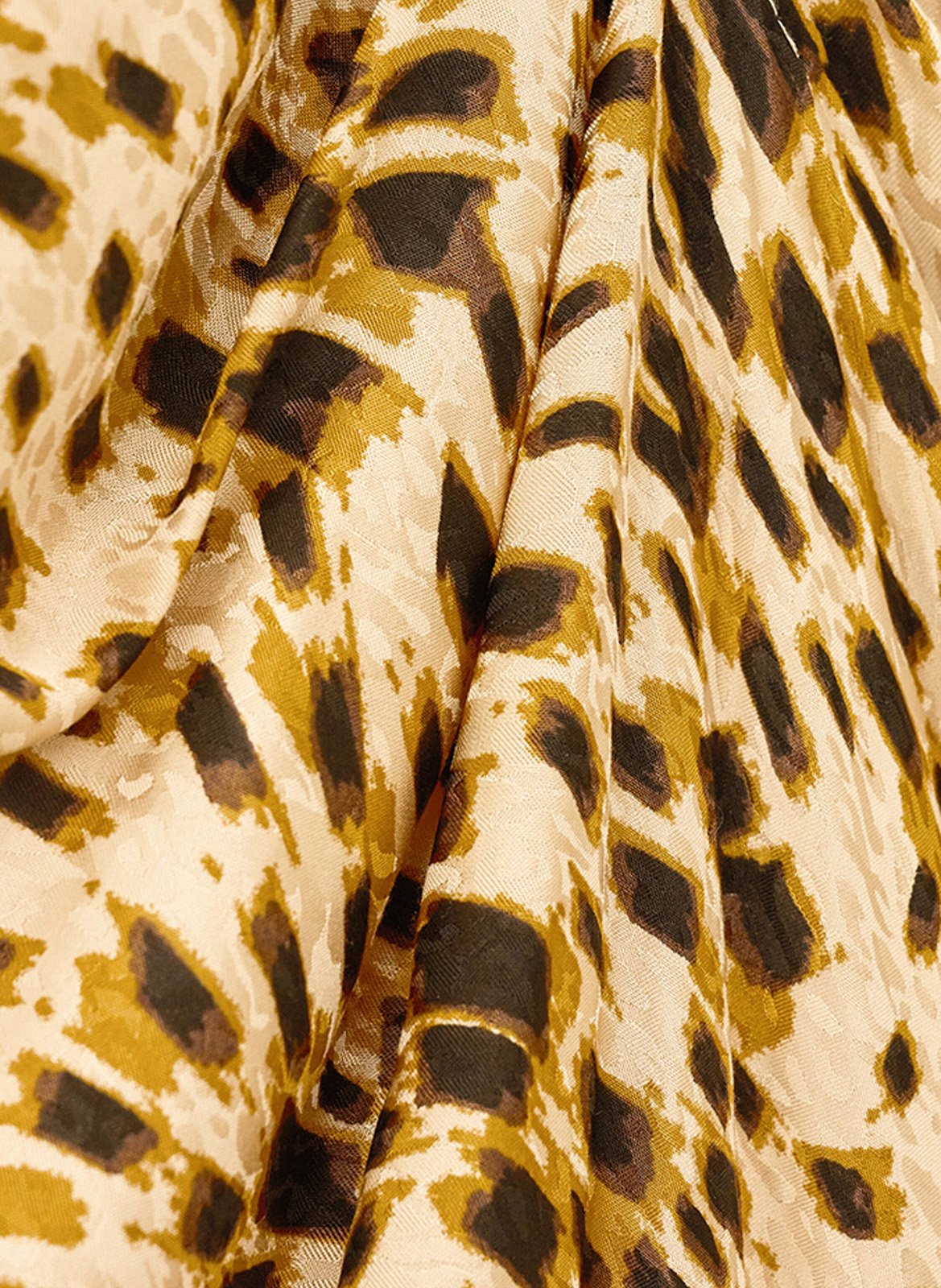 Jupe midi asymétrique à motifs hoema BA&SH Beige