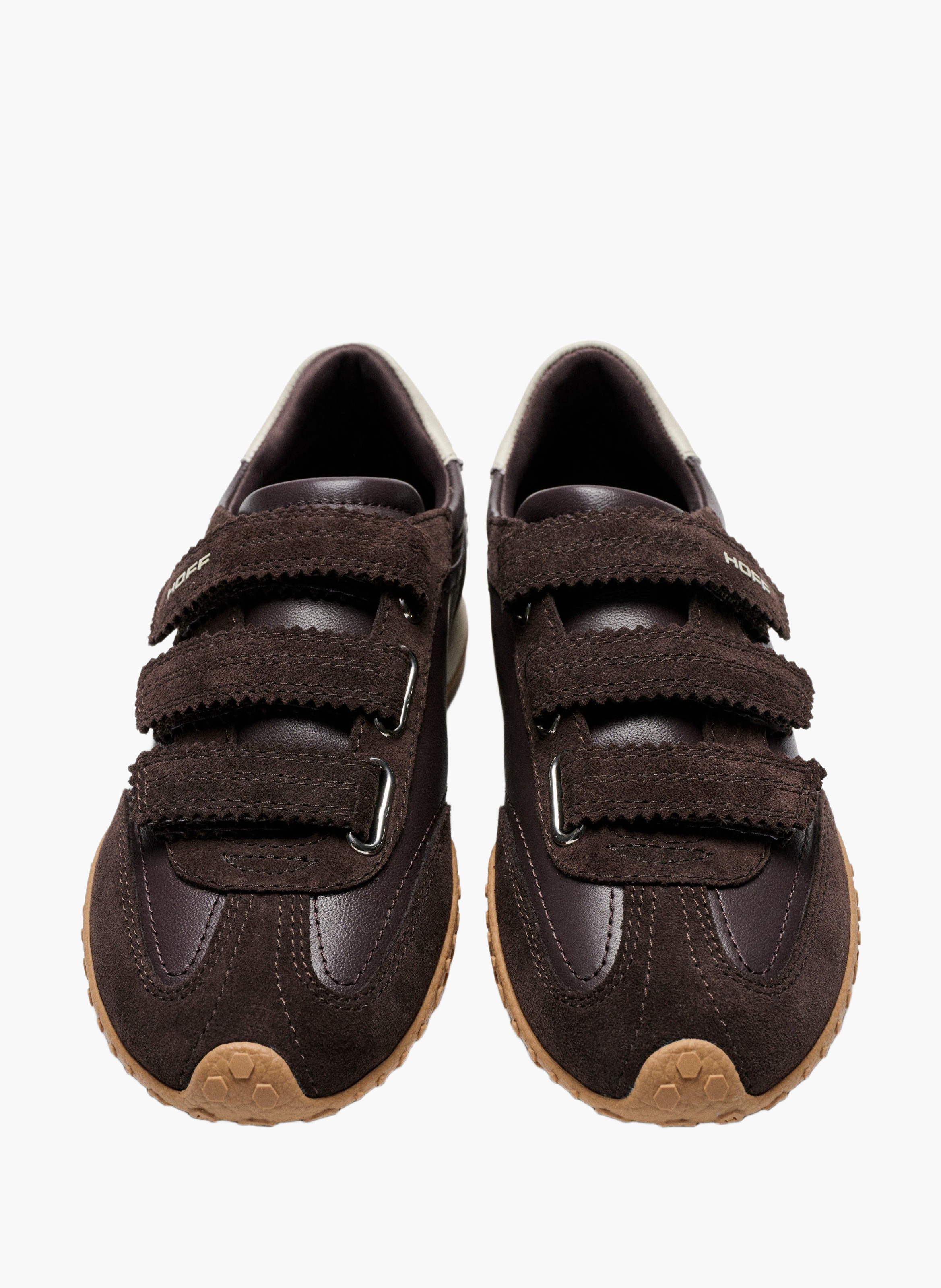 Hoff baskets décontractée bridge velcros chocolate HOFF Marron