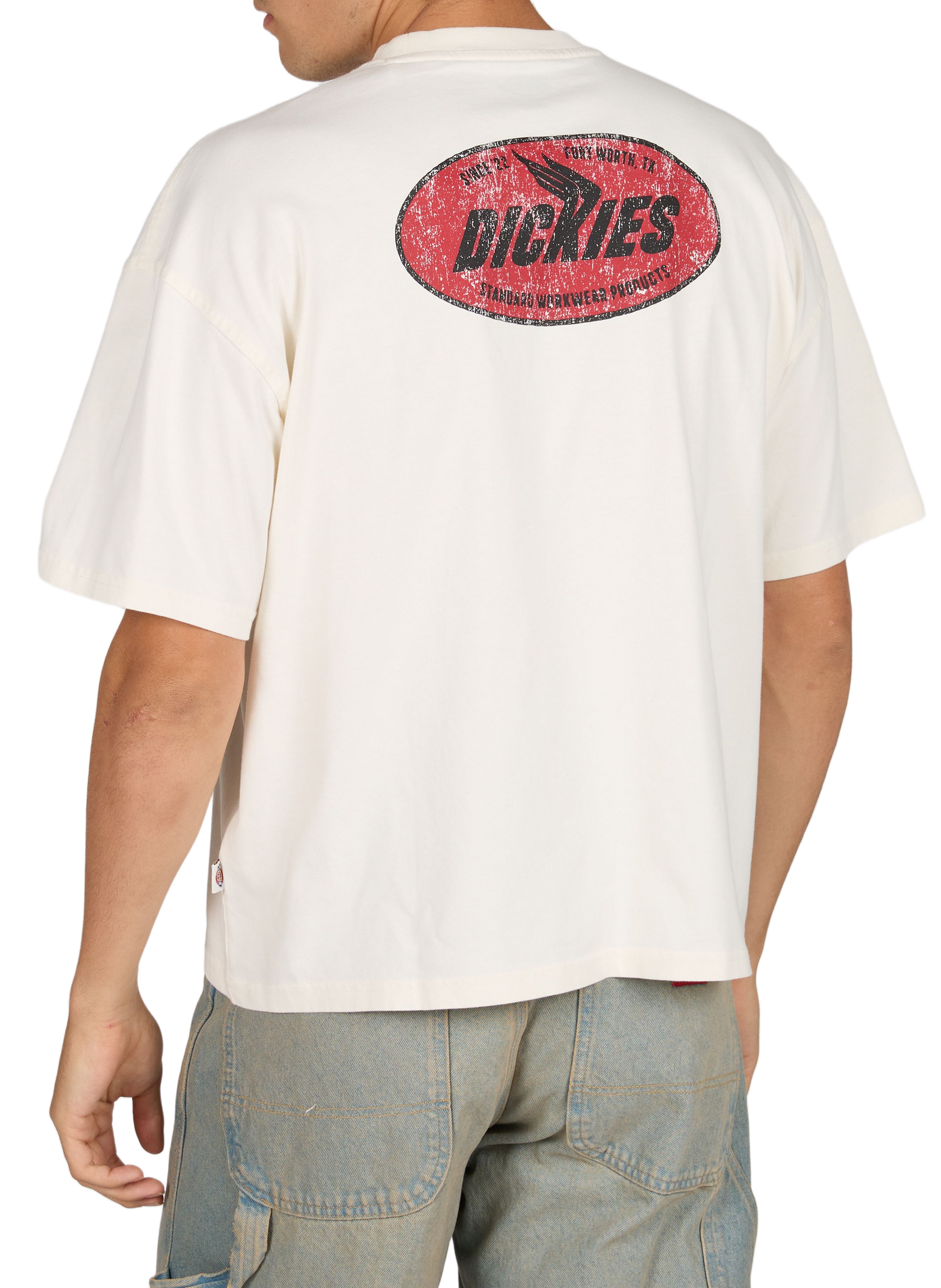 Round neck T-shirt DICKIES White