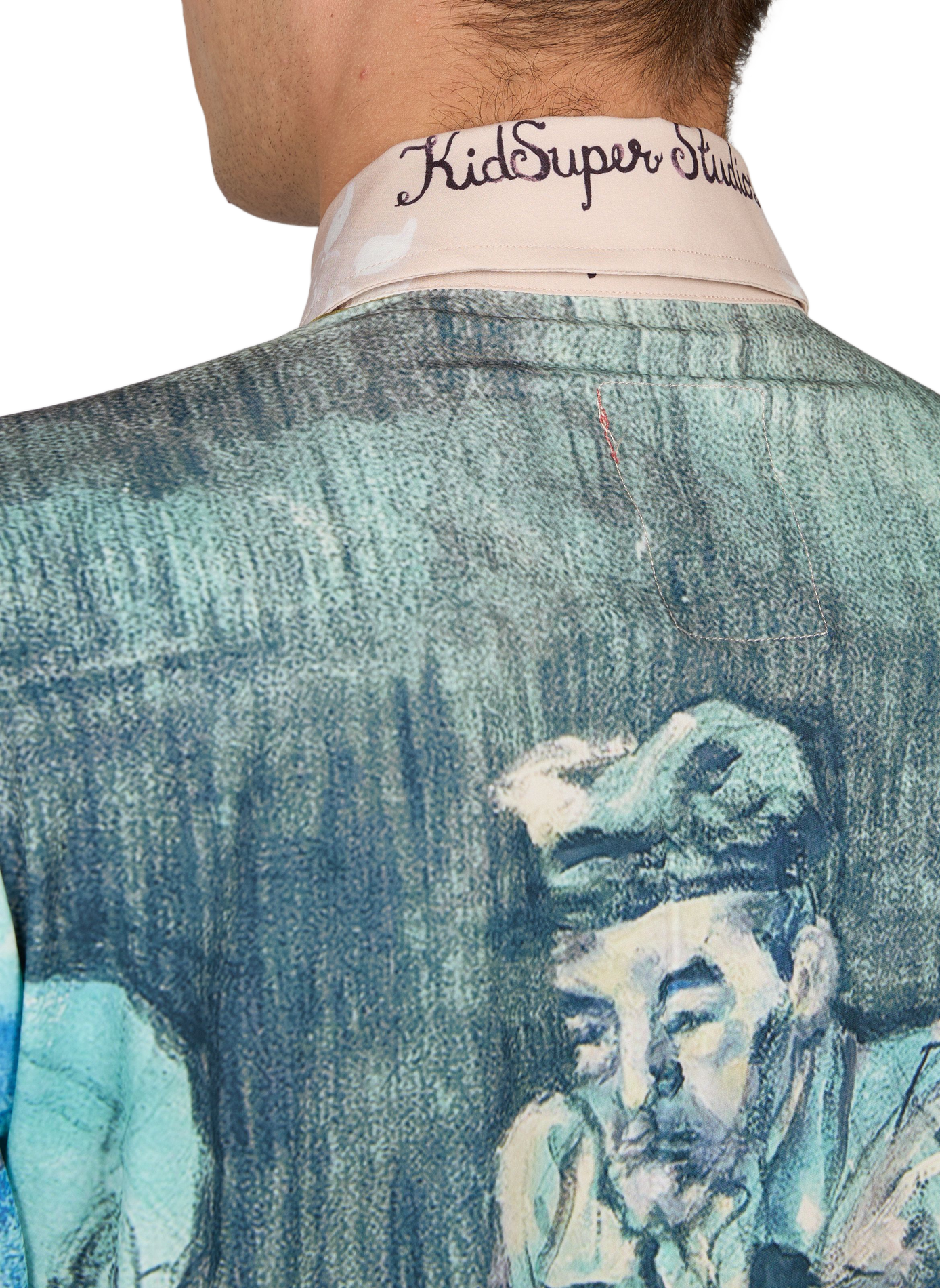 Straight fluid printed shirt KIDSUPER Multicolour
