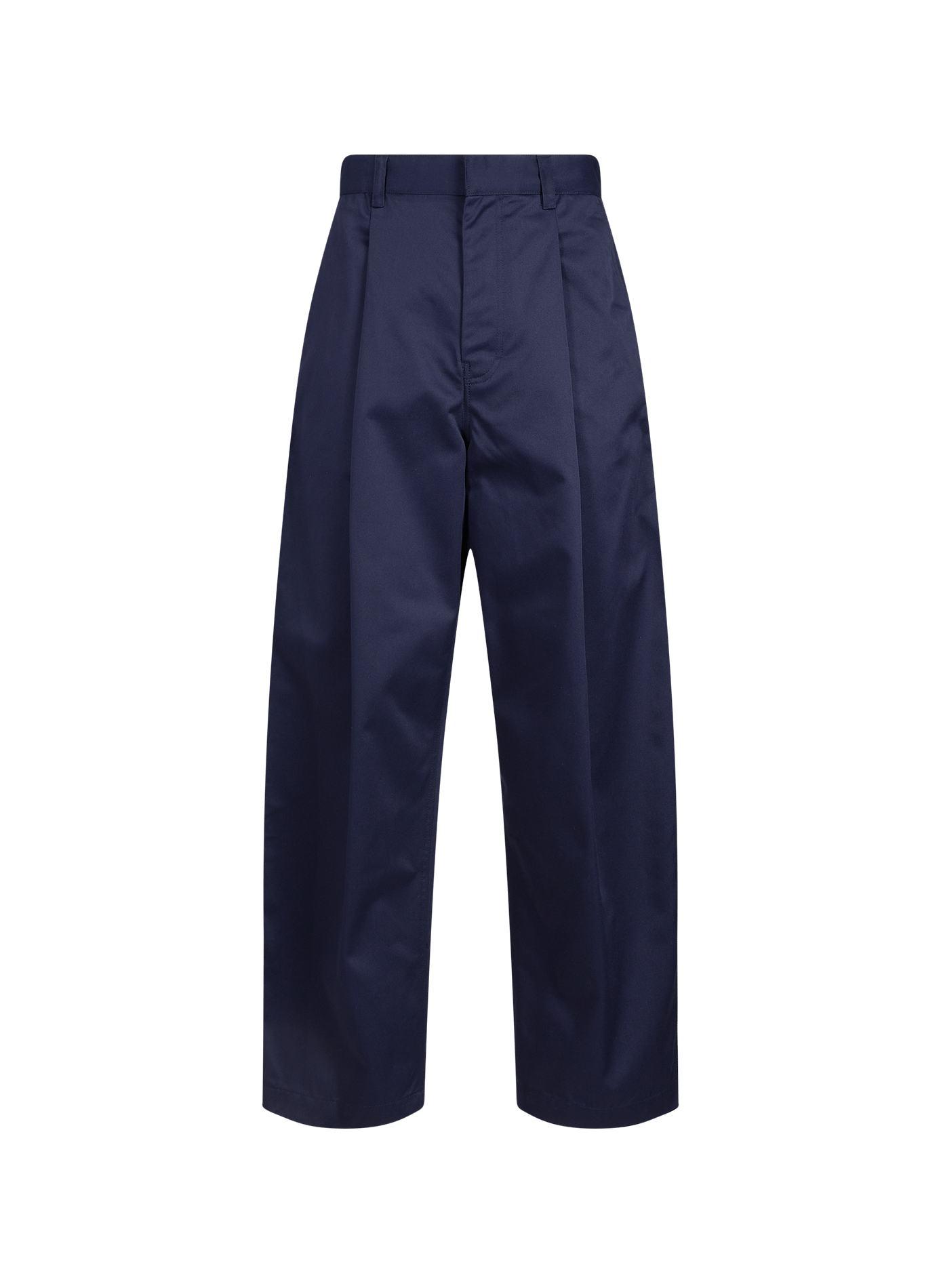 Einfarbige Hose DROLE DE MONSIEUR Blau