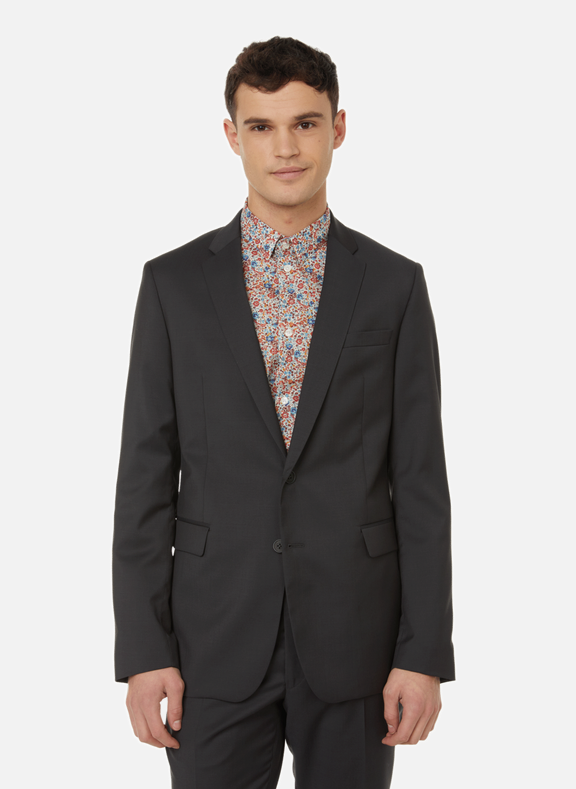 SAISON 1865 Wool suit jacket Grey