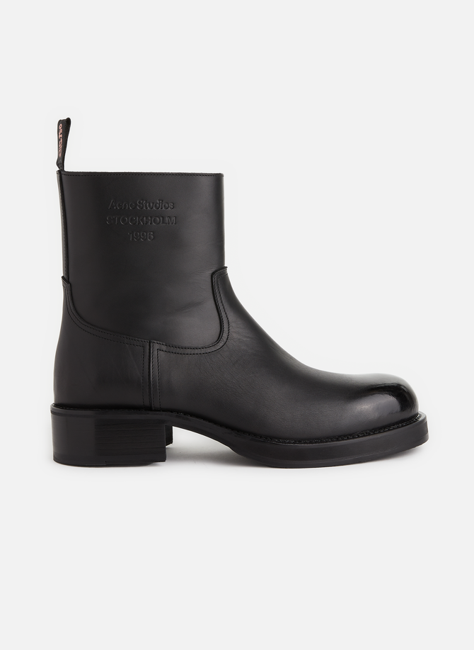 Leather ankle boots ACNE STUDIOS