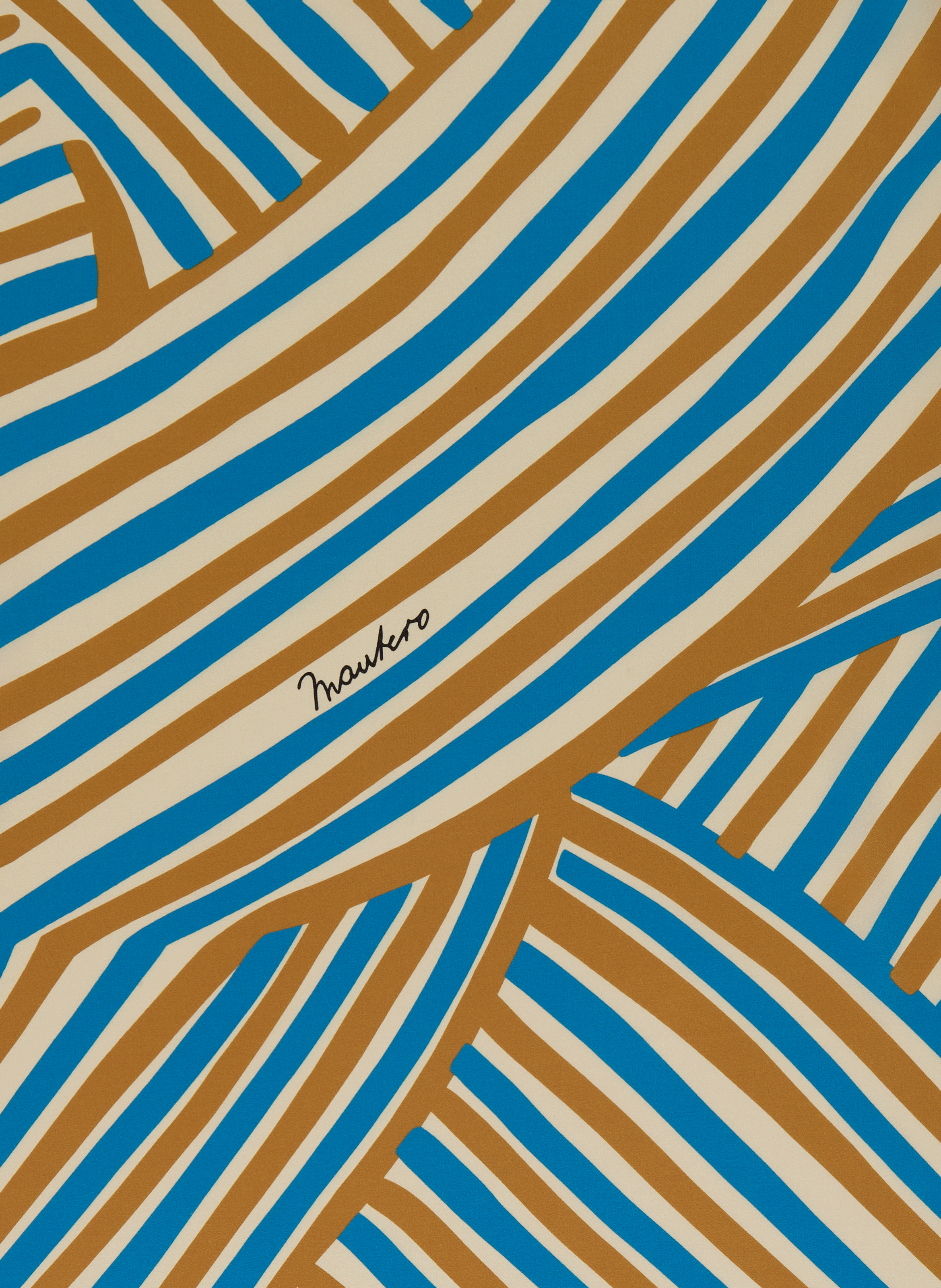 Foulard en soie Shibuya