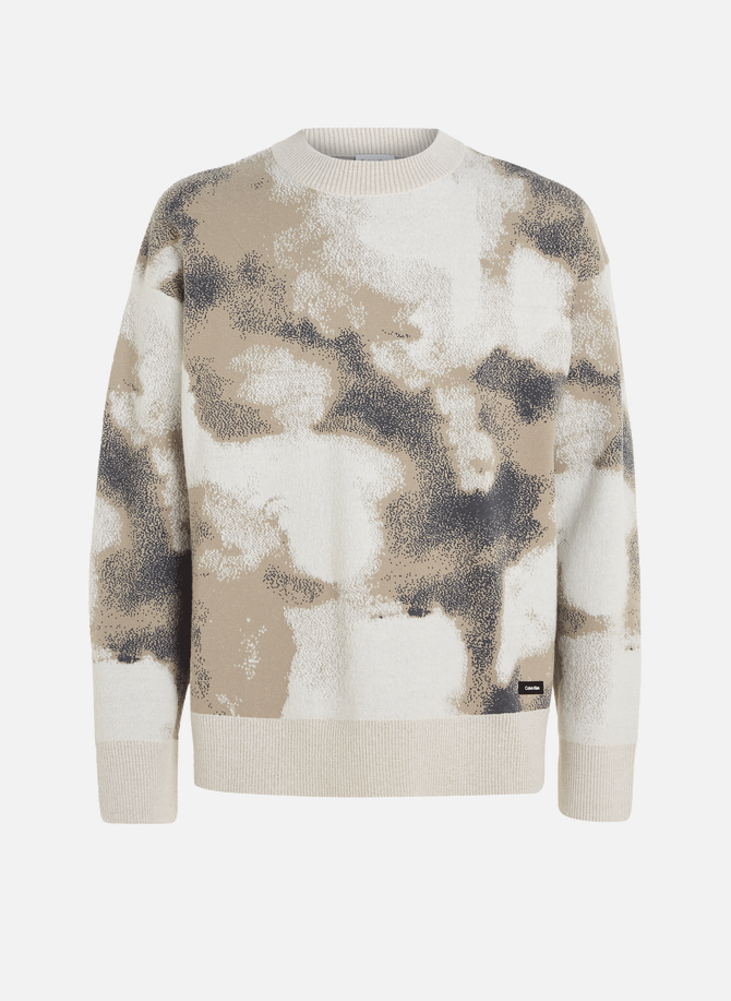 CALVIN KLEIN printed sweater