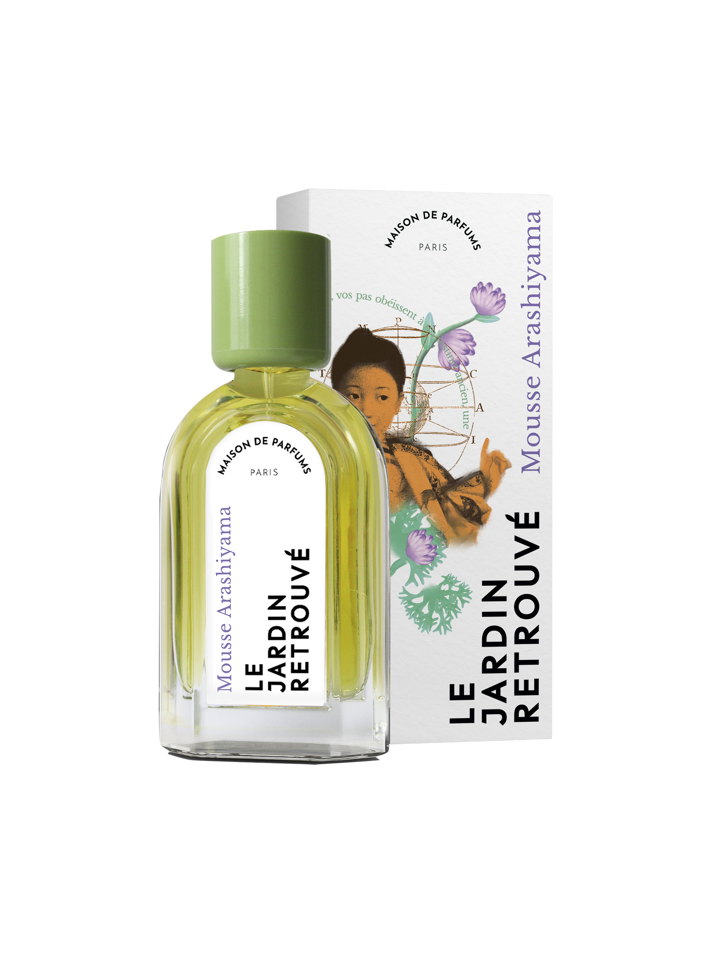 Eau de parfum - Mousse Arashiyama LE JARDIN RETROUVÉ No color