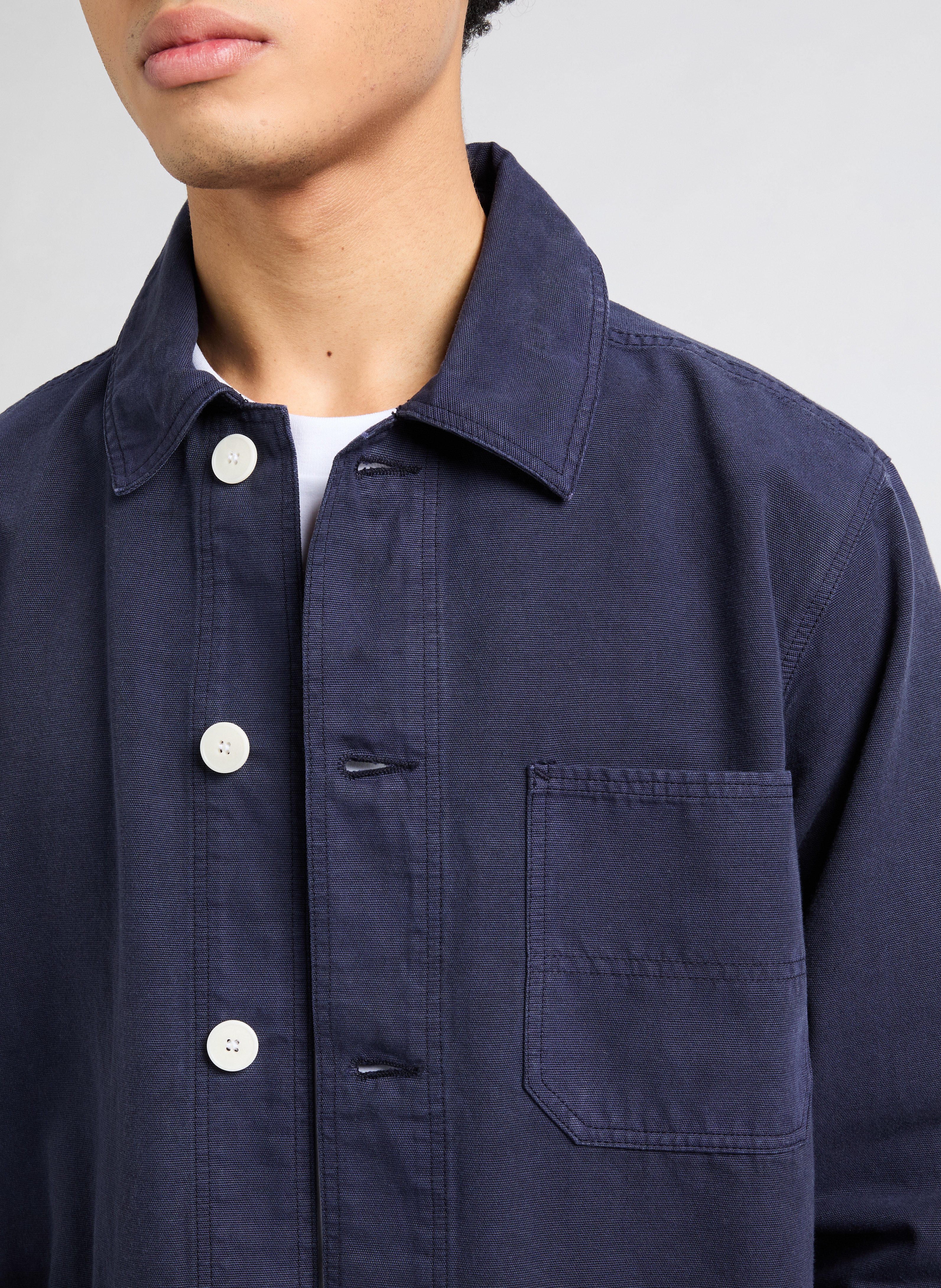 Veste Fosur en coton SAISON 1865 Bleu