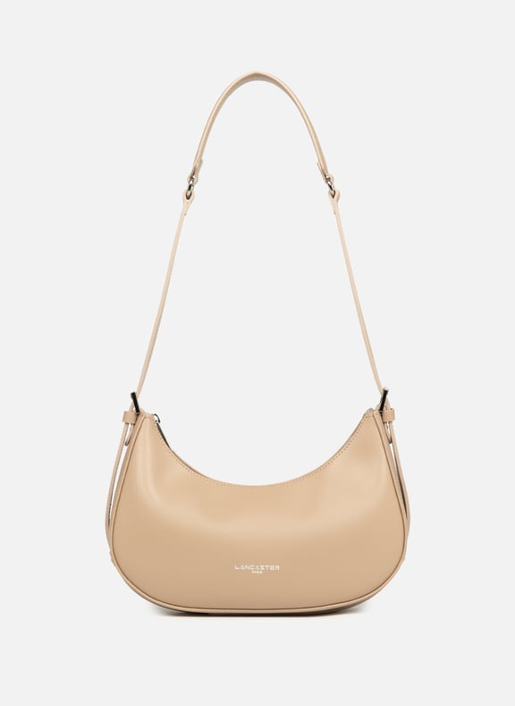 Sac demi lune - sierra Beige by LANCASTER LANCASTER Sac demi lune - sierra Beige