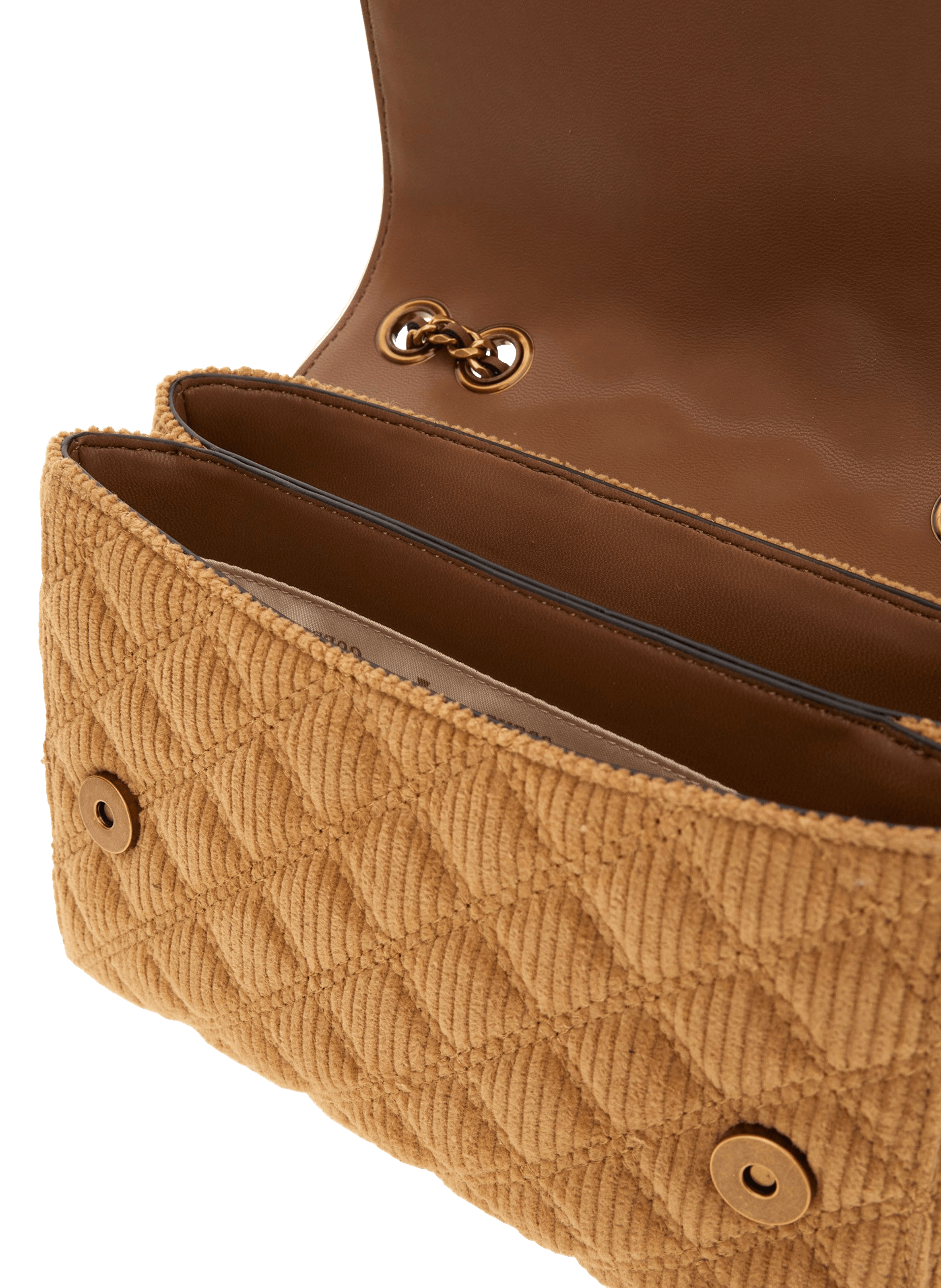 Sac matelassée en coton mélangée GUESS Marron