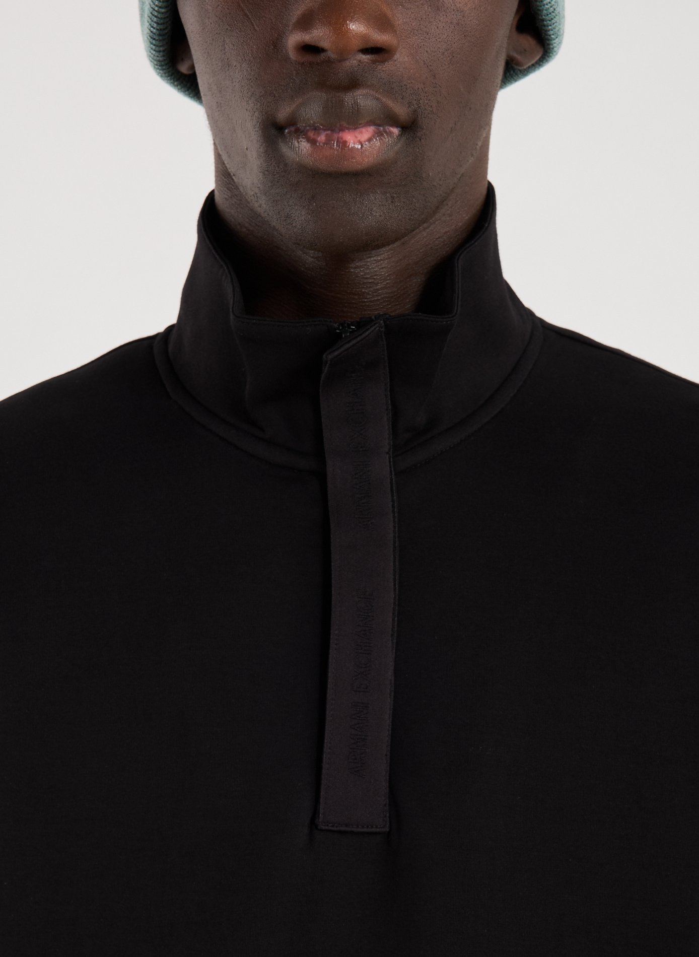 Cotton-blend jumper ARMANI EXCHANGE Blue