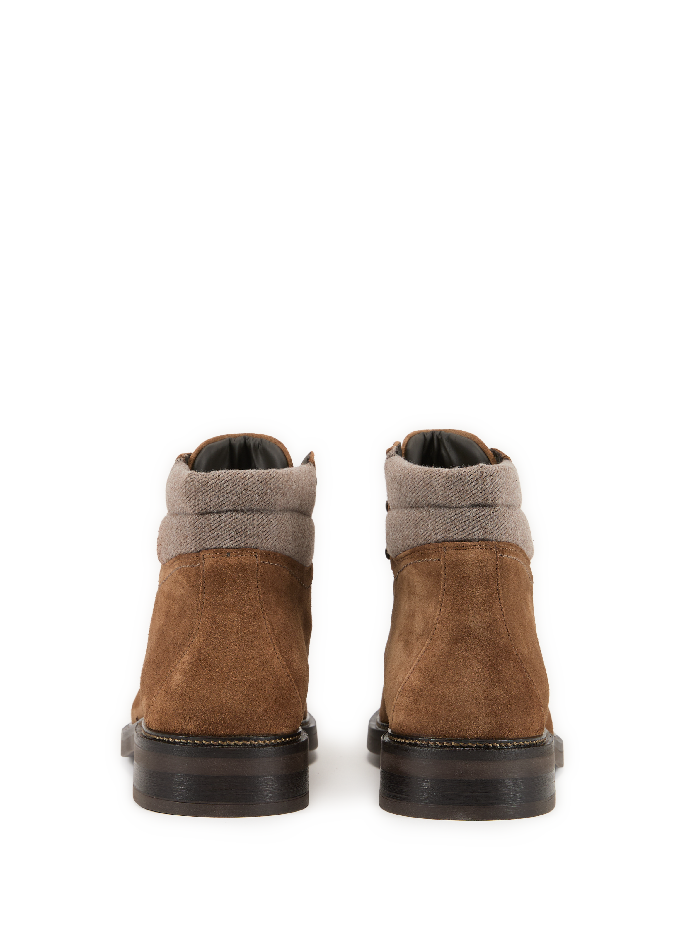 Bottines Egmont en cuir  HACKETT Marron