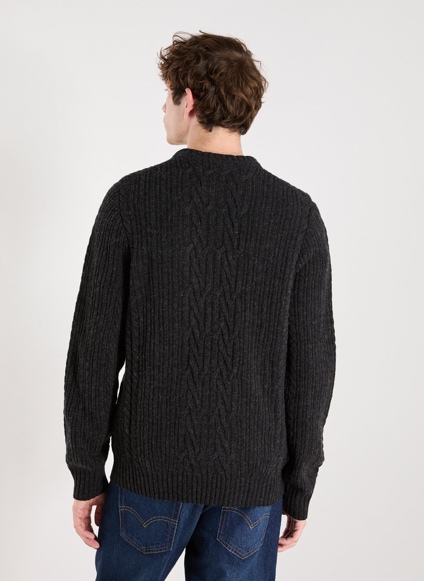 Plain wool jumper LYLE & SCOTT Black
