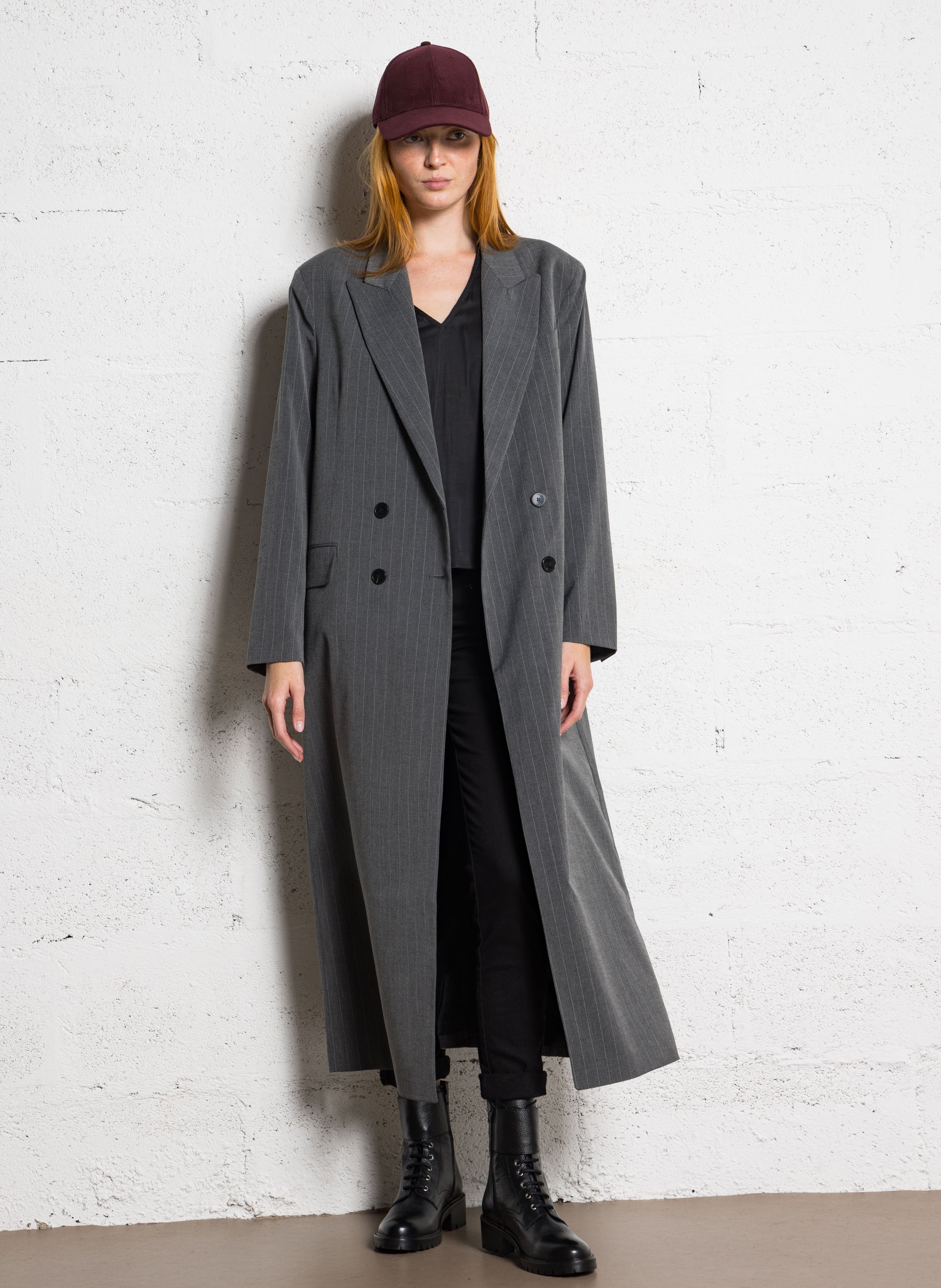 Veste col tailleur IKKS Gris