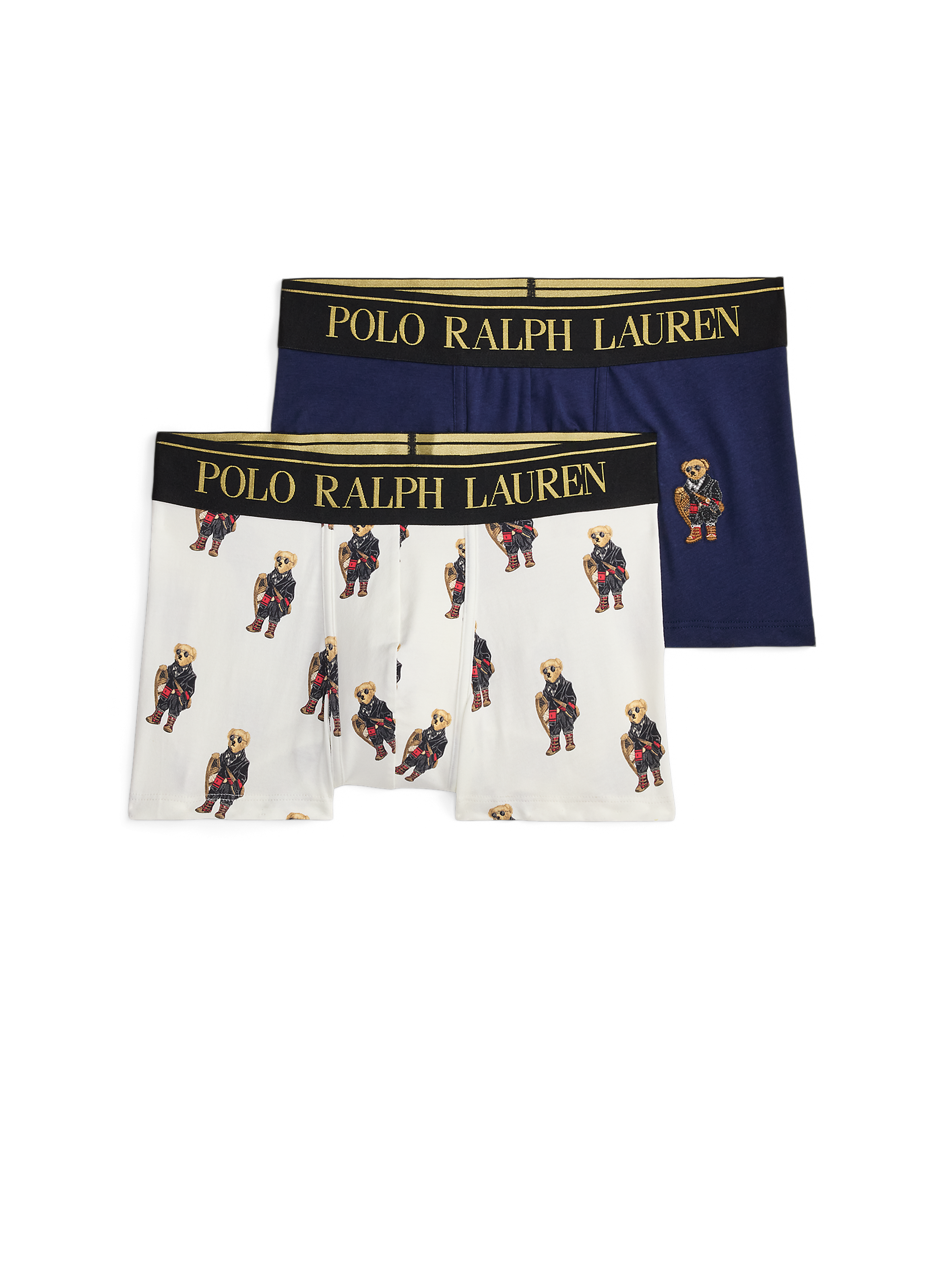 POLO RALPH LAUREN Lot de 2 boxers  Multicolore