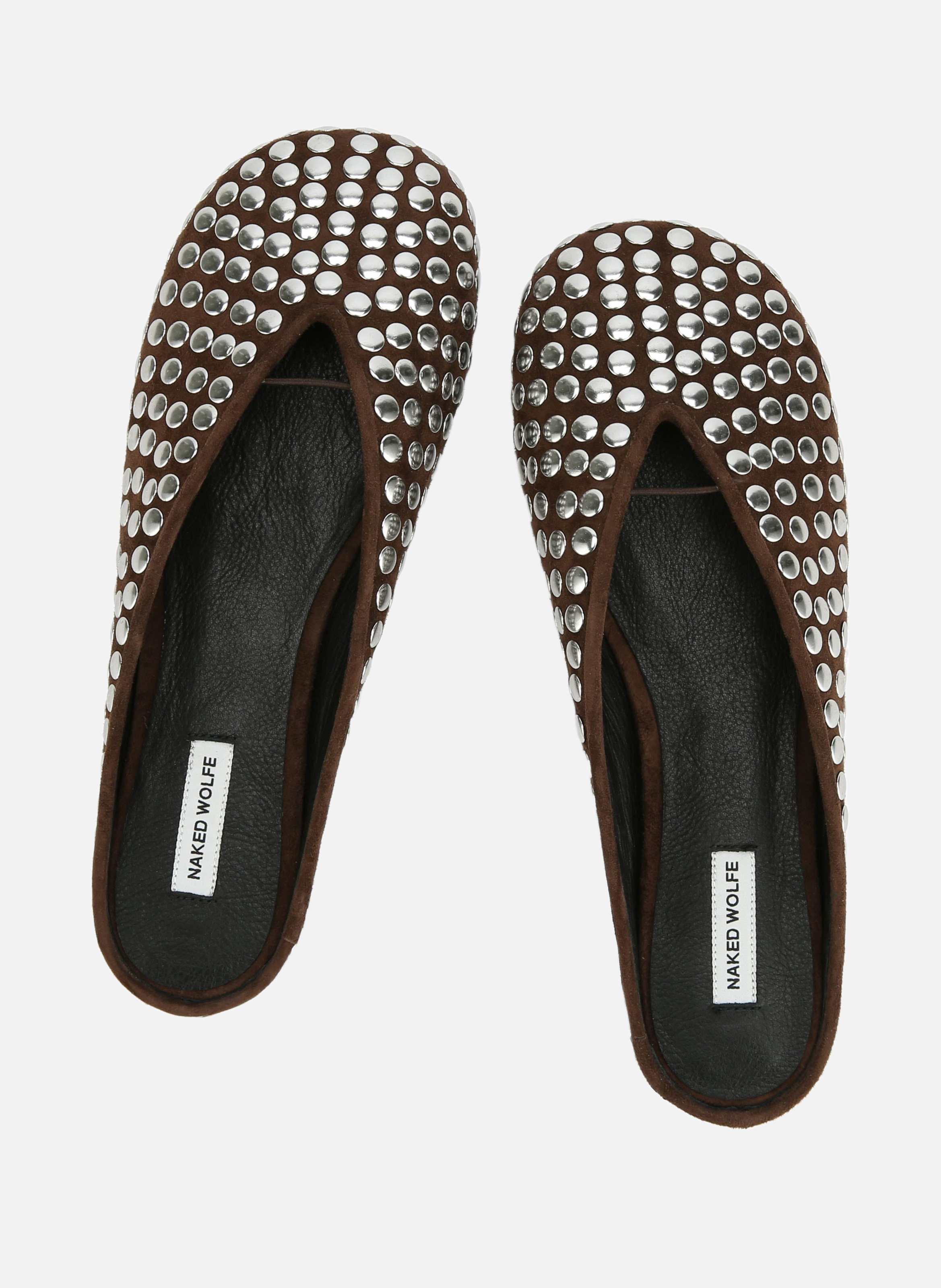 Mules pippa NAKED WOLFE Marron