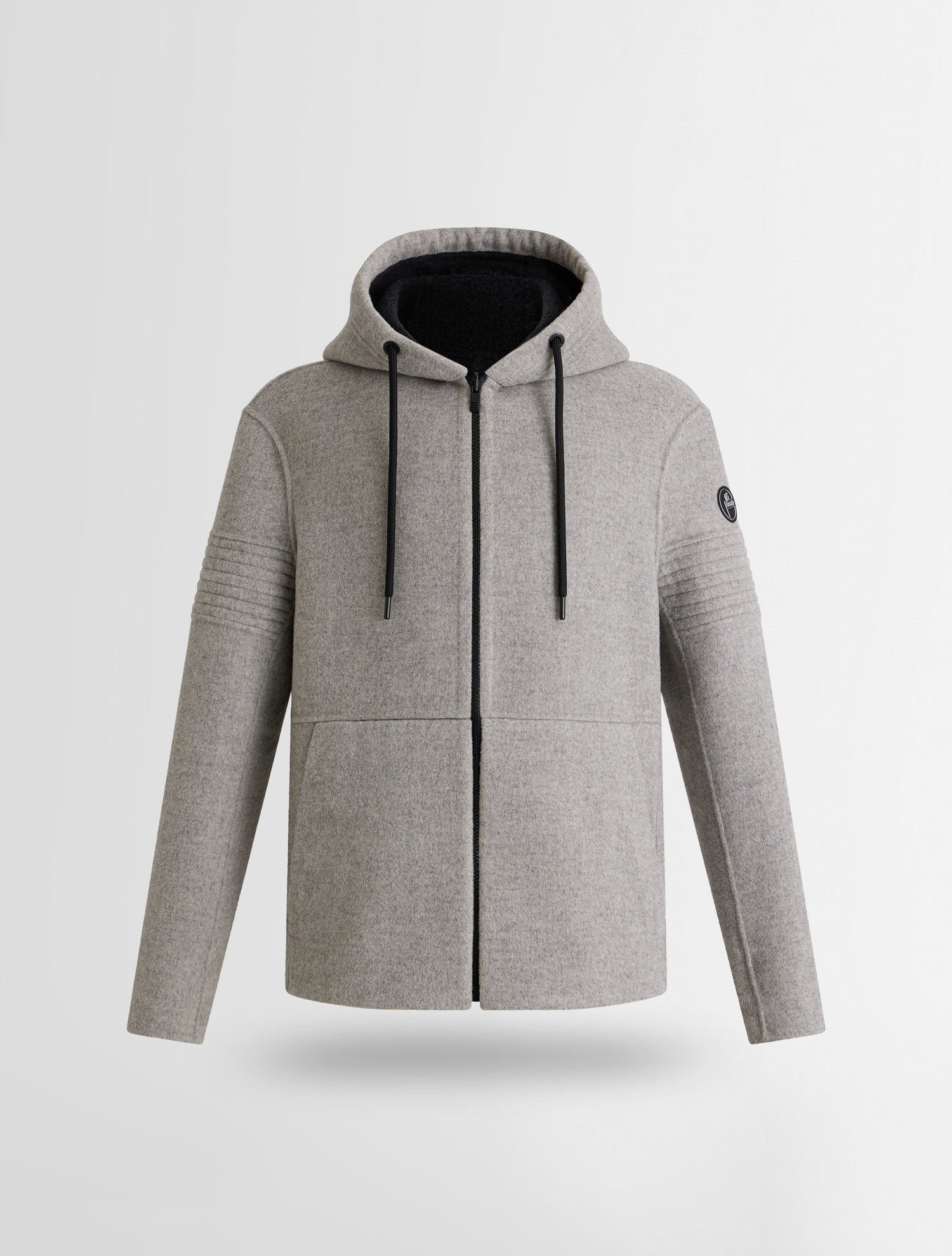 Blouson kylian col capuche coupe ample FUSALP Gris