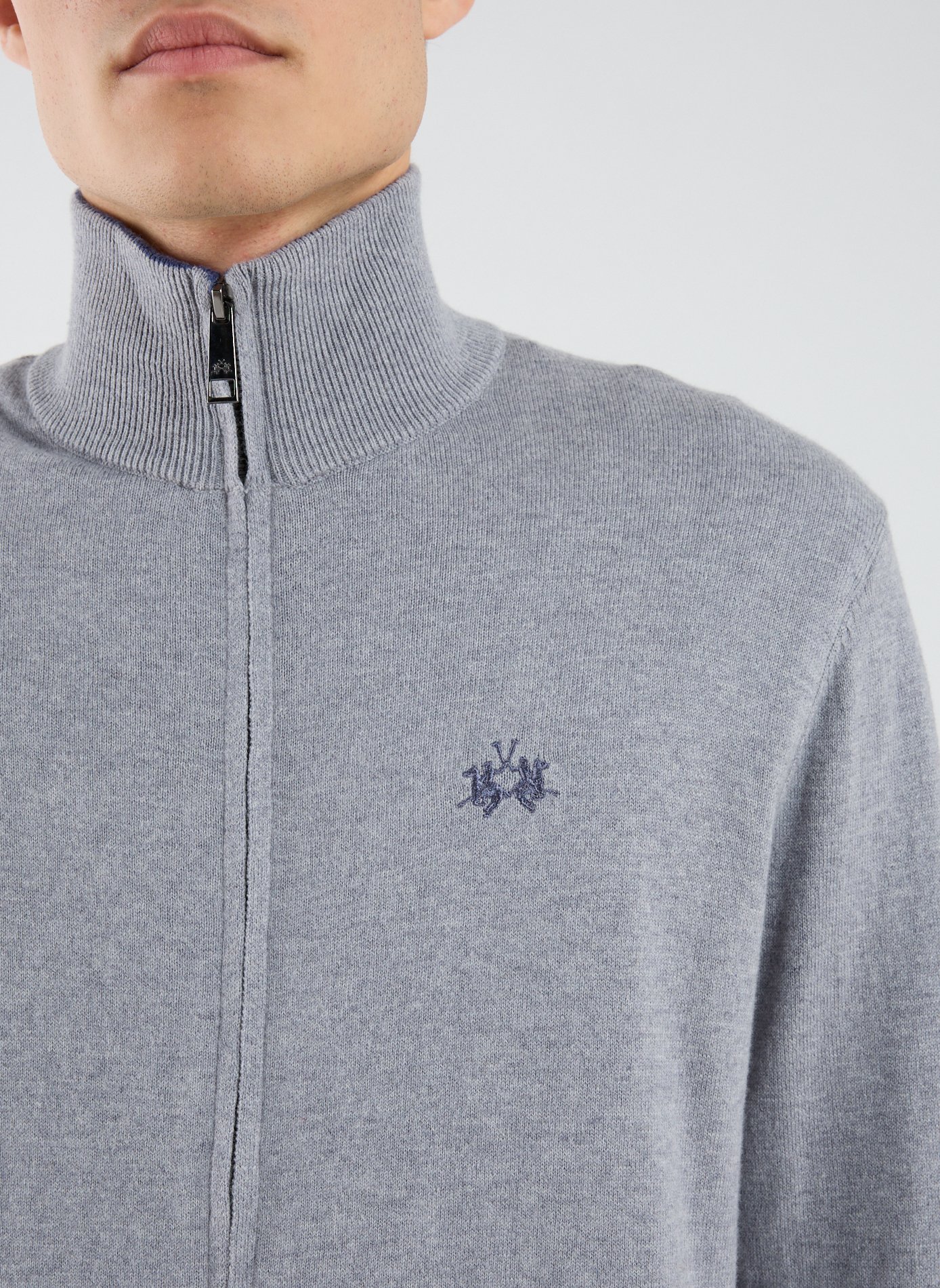 Gilet en coton mélangé LA MARTINA Gris