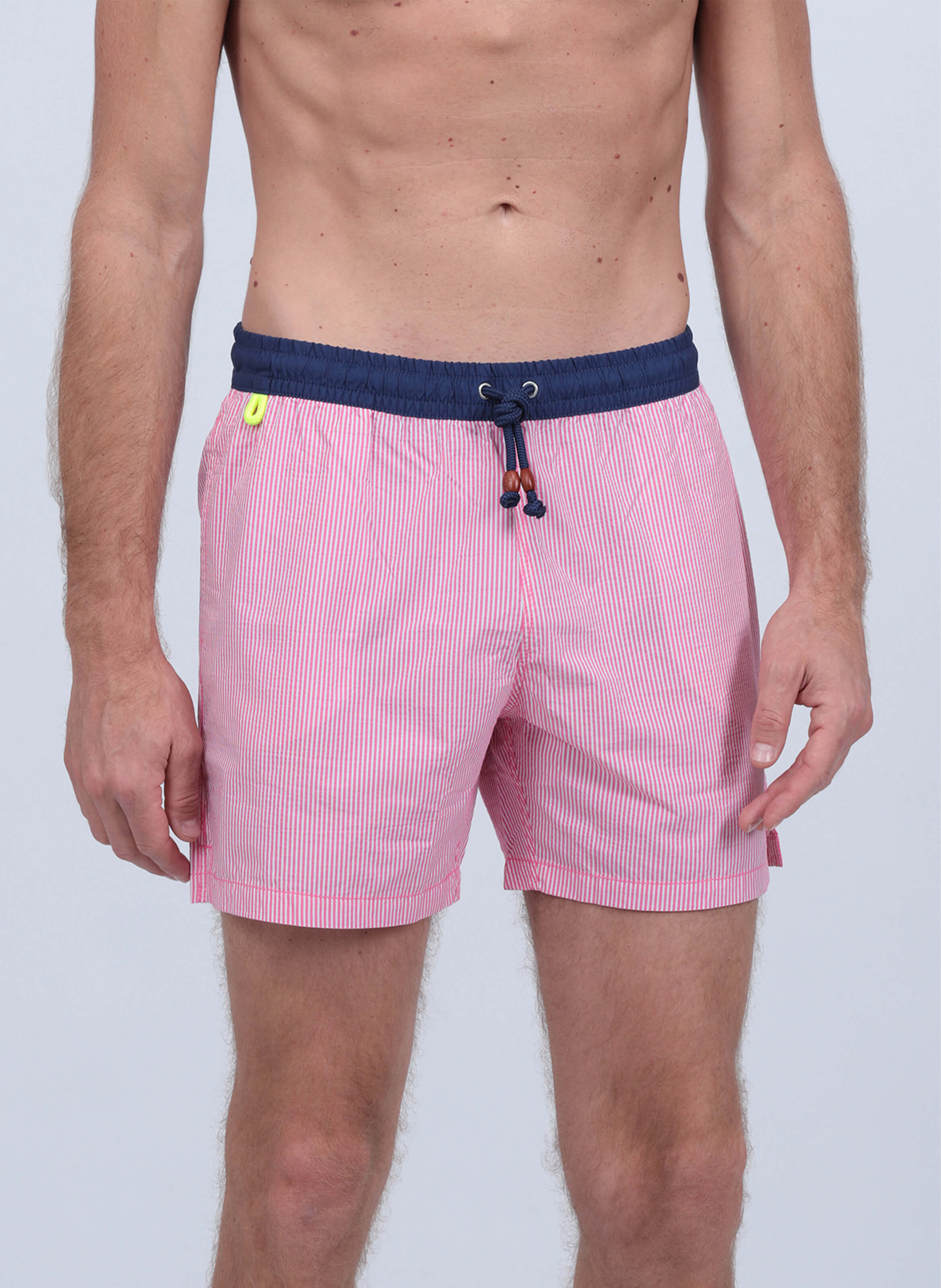 Short de bain  -  seersucker GILI'S Rose