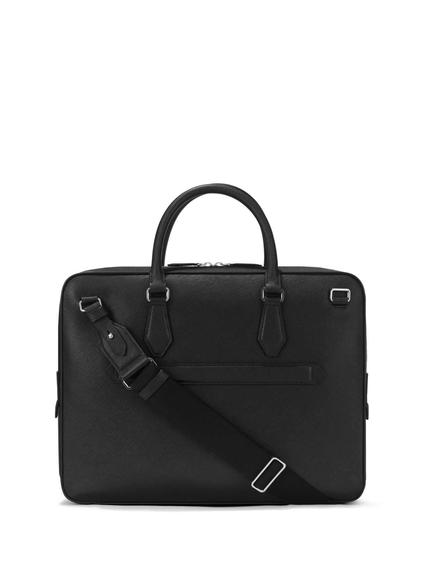 Medium leather document holder MONTBLANC Black