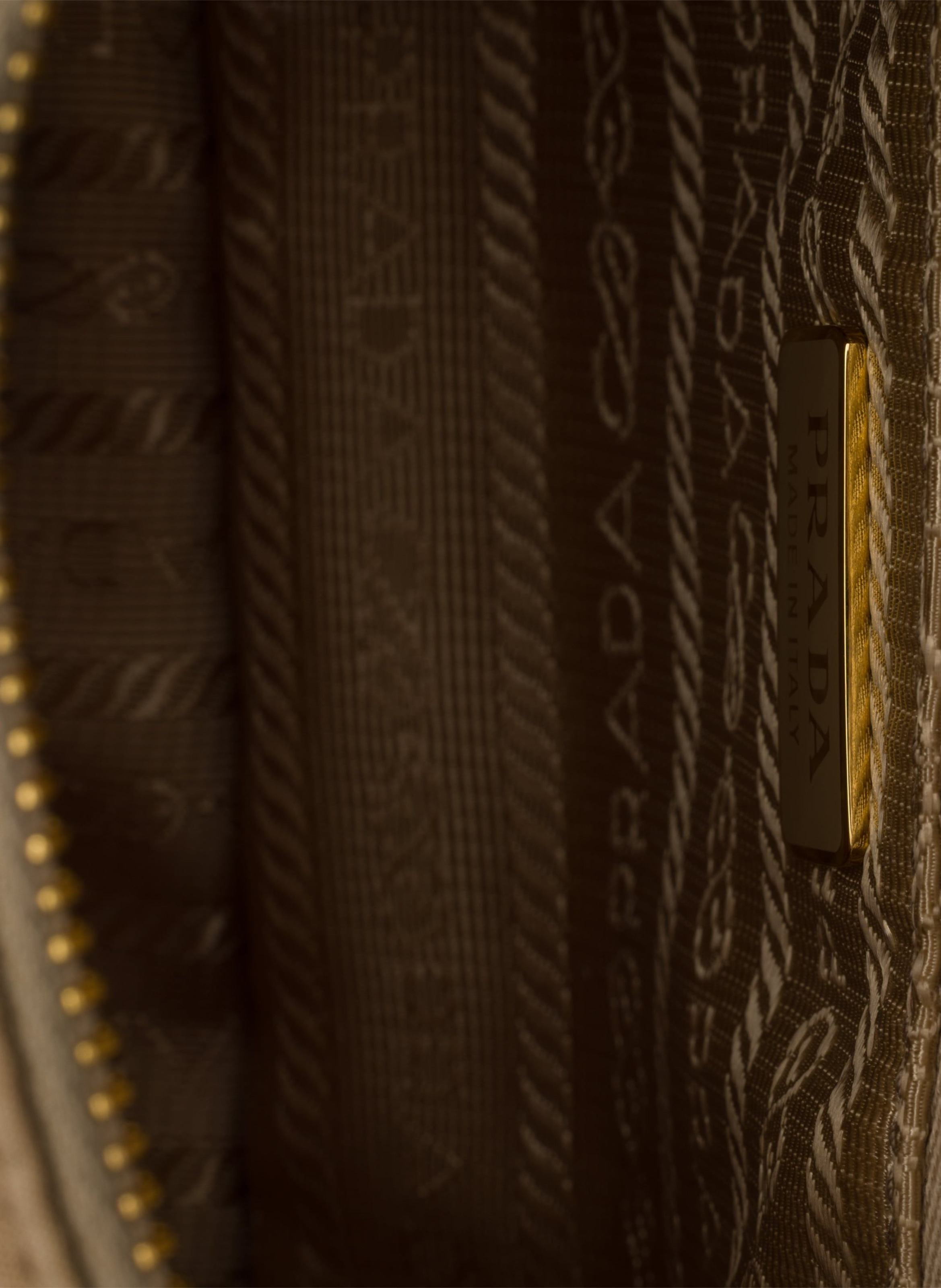 Mini sac prada re-edition 2005 en re-nylon PRADA Marron